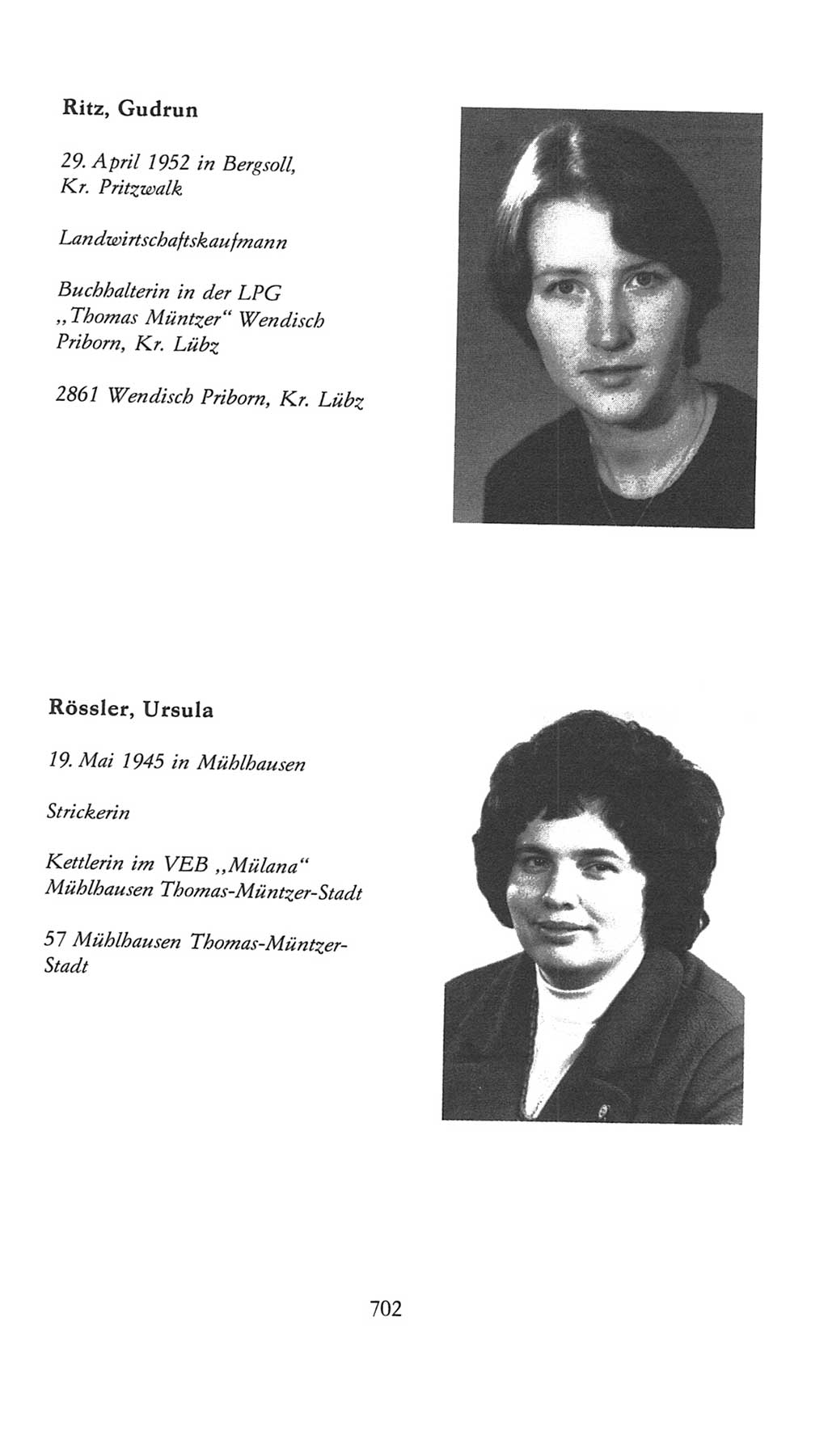Volkskammer (VK) der Deutschen Demokratischen Republik (DDR), 7. Wahlperiode 1976-1981, Seite 702 (VK. DDR 7. WP. 1976-1981, S. 702)