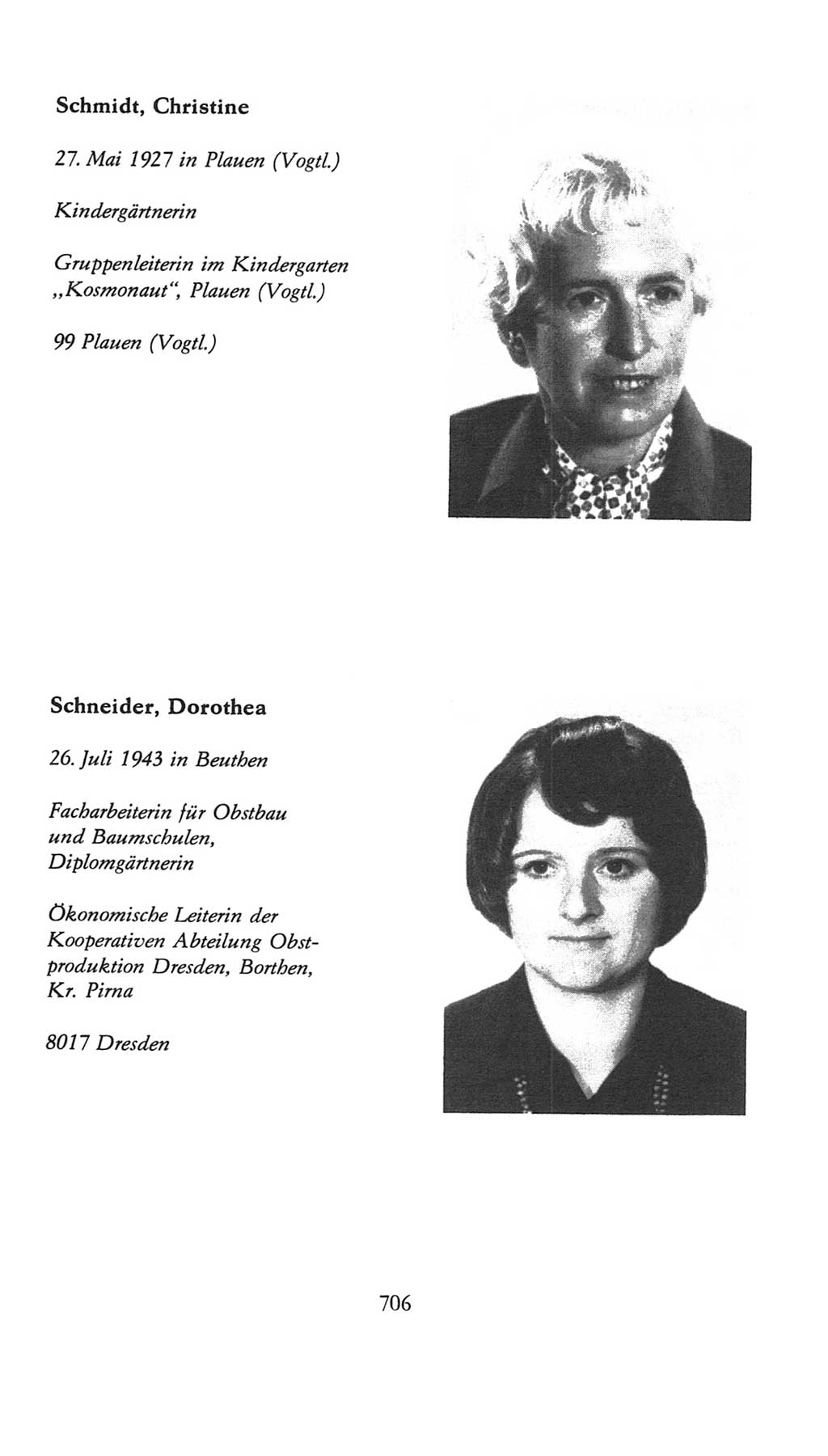 Volkskammer (VK) der Deutschen Demokratischen Republik (DDR), 7. Wahlperiode 1976-1981, Seite 706 (VK. DDR 7. WP. 1976-1981, S. 706)