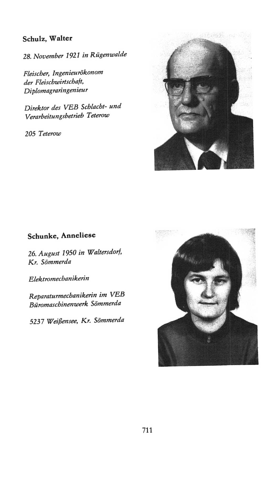 Volkskammer (VK) der Deutschen Demokratischen Republik (DDR), 7. Wahlperiode 1976-1981, Seite 711 (VK. DDR 7. WP. 1976-1981, S. 711)