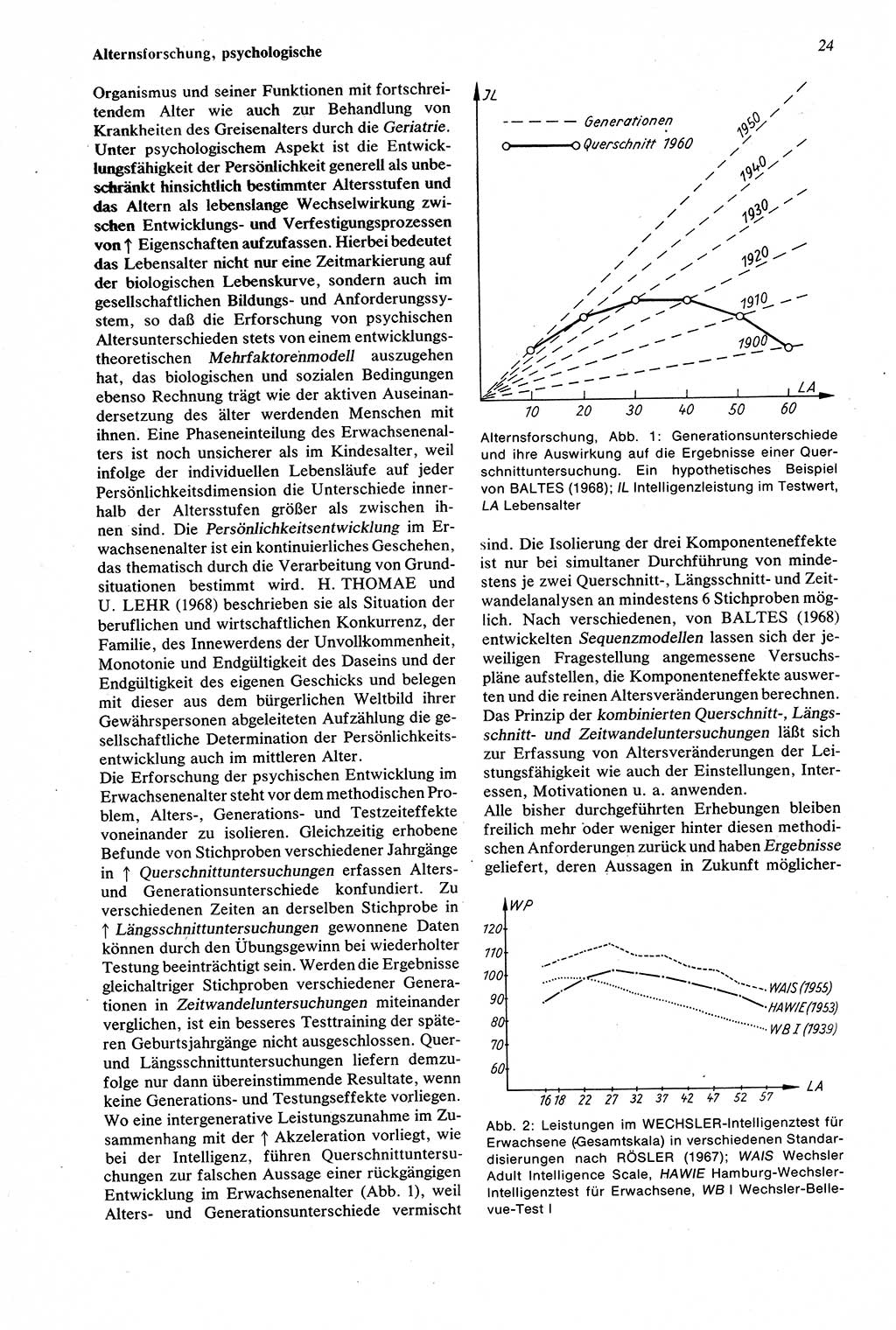 Wörterbuch der Psychologie [Deutsche Demokratische Republik (DDR)] 1976, Seite 24 (Wb. Psych. DDR 1976, S. 24)