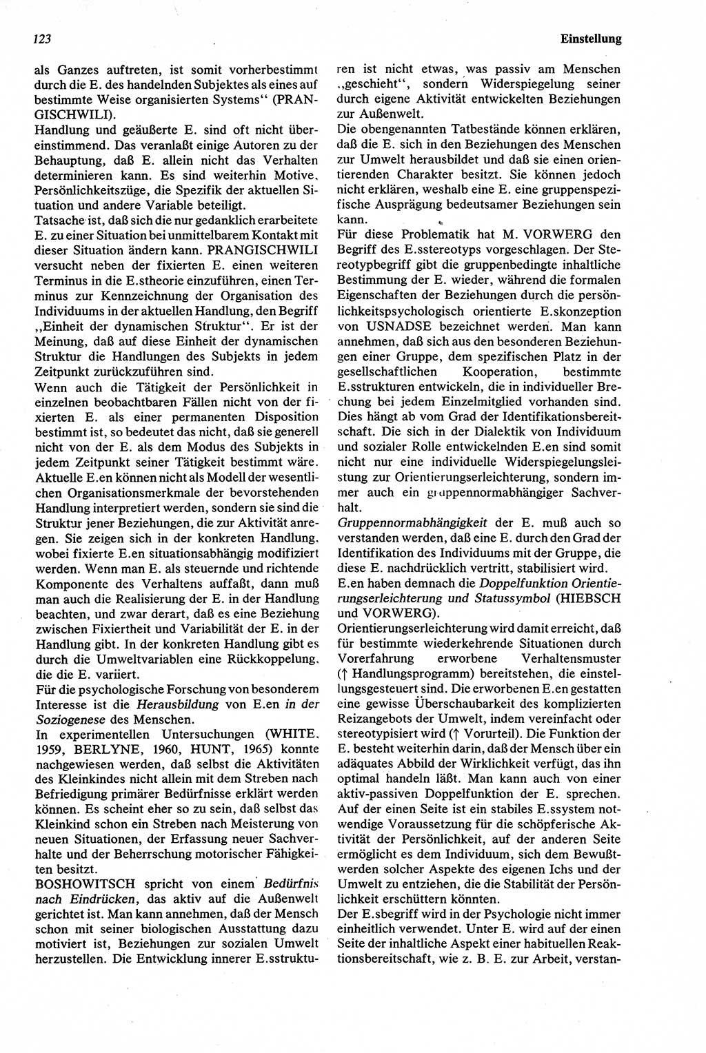 Wörterbuch der Psychologie [Deutsche Demokratische Republik (DDR)] 1976, Seite 123 (Wb. Psych. DDR 1976, S. 123)