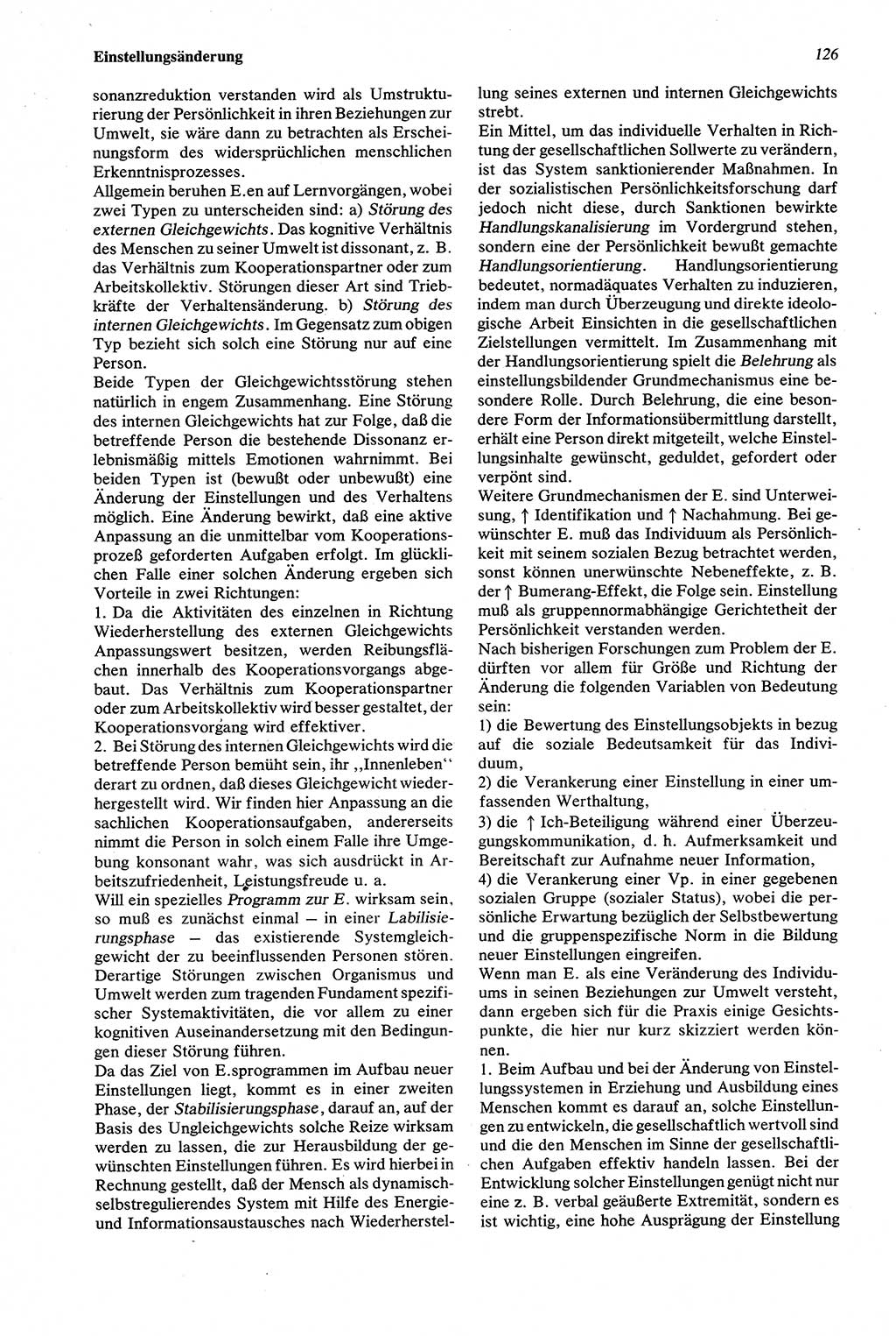 Wörterbuch der Psychologie [Deutsche Demokratische Republik (DDR)] 1976, Seite 126 (Wb. Psych. DDR 1976, S. 126)
