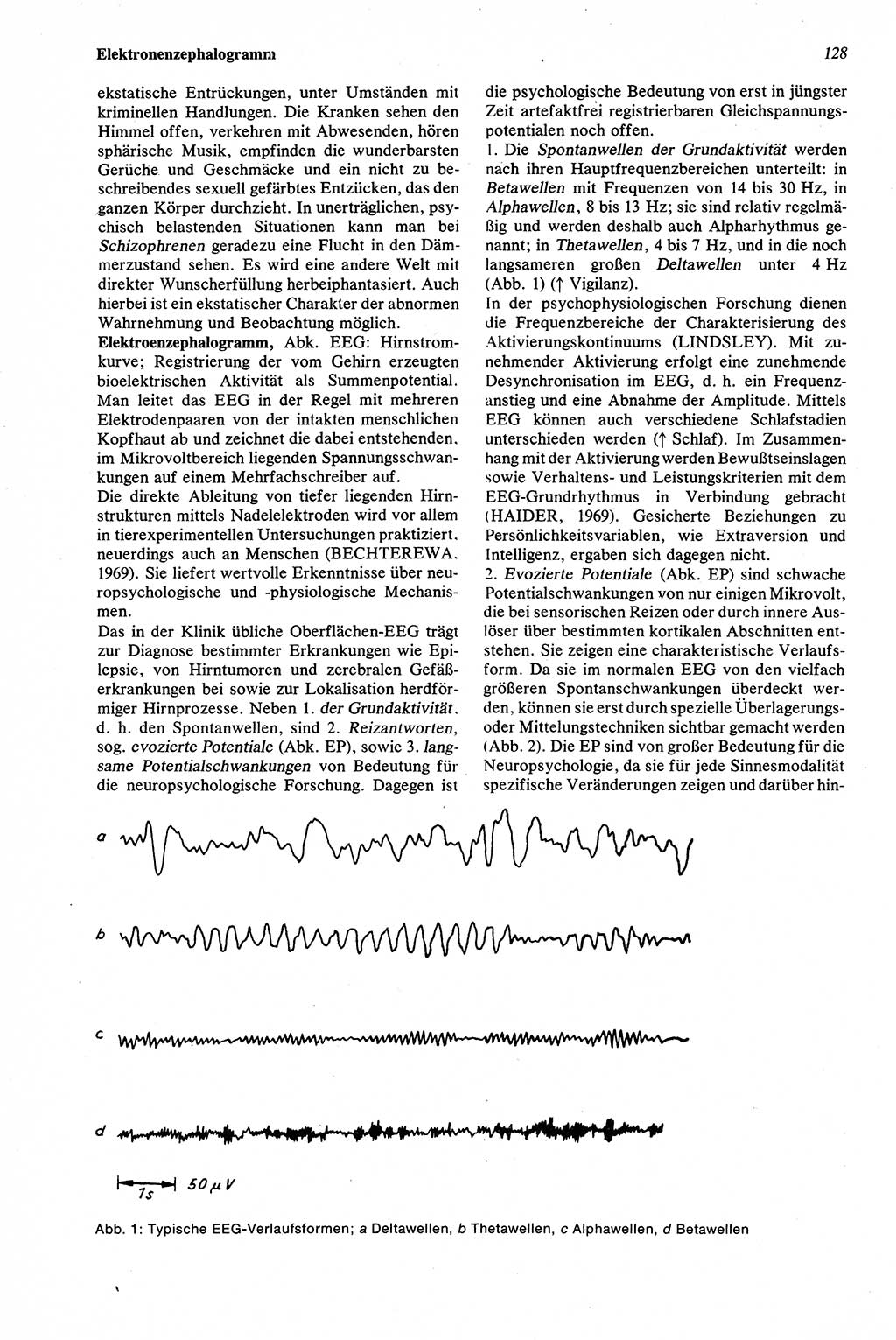Wörterbuch der Psychologie [Deutsche Demokratische Republik (DDR)] 1976, Seite 128 (Wb. Psych. DDR 1976, S. 128)