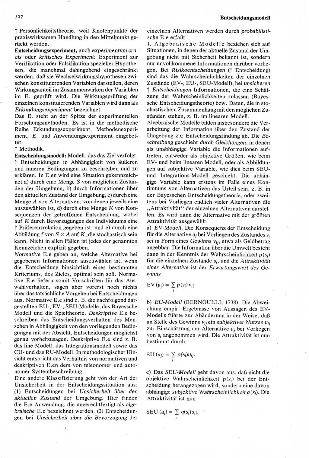 Wörterbuch der Psychologie [Deutsche Demokratische Republik (DDR)] 1976, Seite 137 (Wb. Psych. DDR 1976, S. 137)
