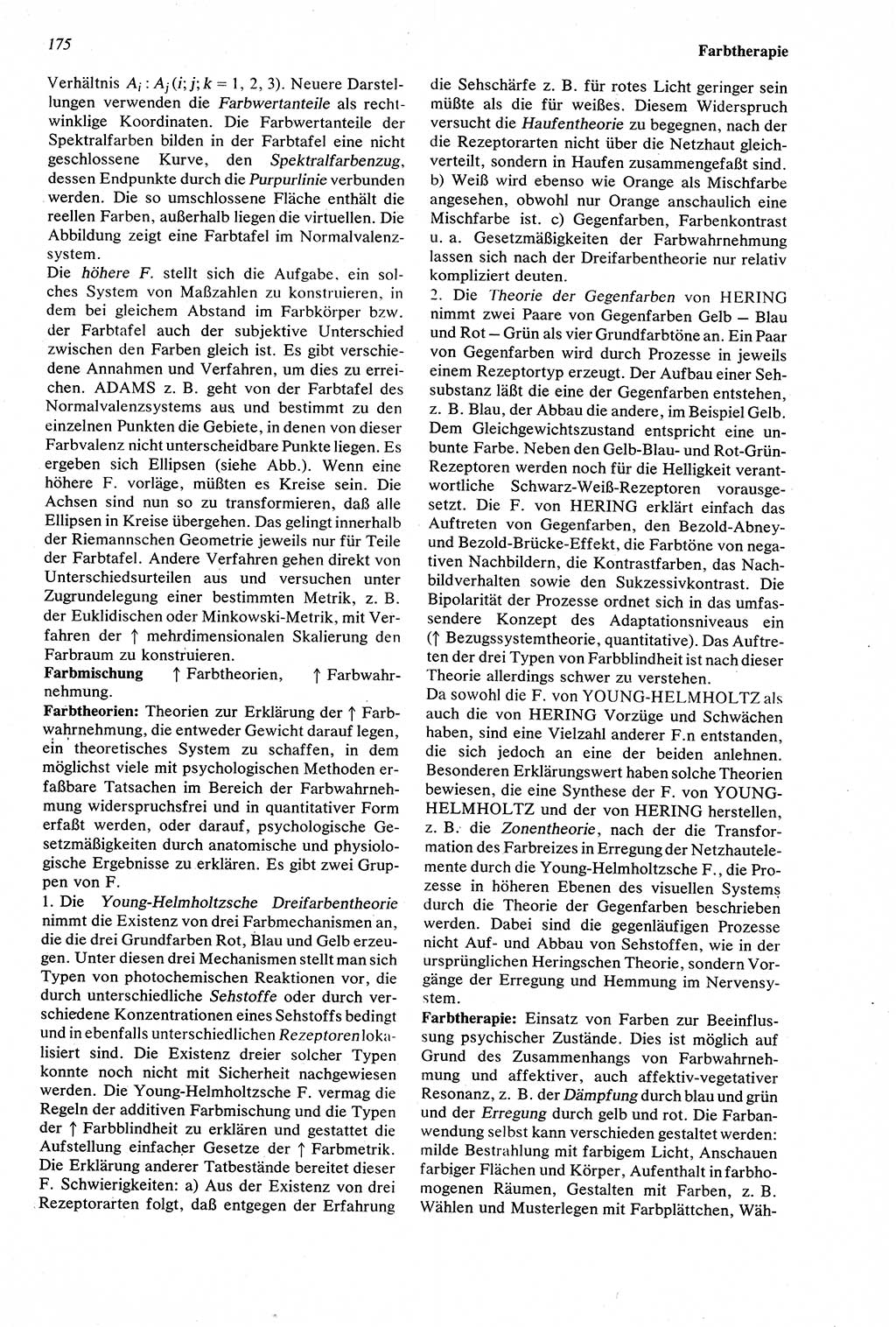 Wörterbuch der Psychologie [Deutsche Demokratische Republik (DDR)] 1976, Seite 175 (Wb. Psych. DDR 1976, S. 175)