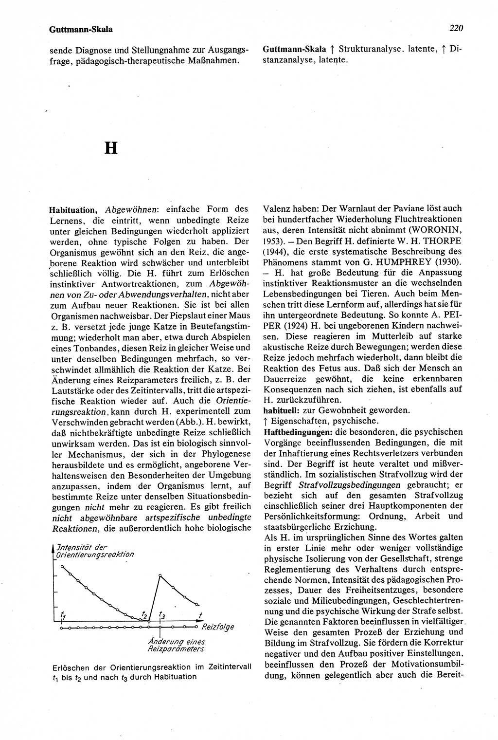 Wörterbuch der Psychologie [Deutsche Demokratische Republik (DDR)] 1976, Seite 220 (Wb. Psych. DDR 1976, S. 220)