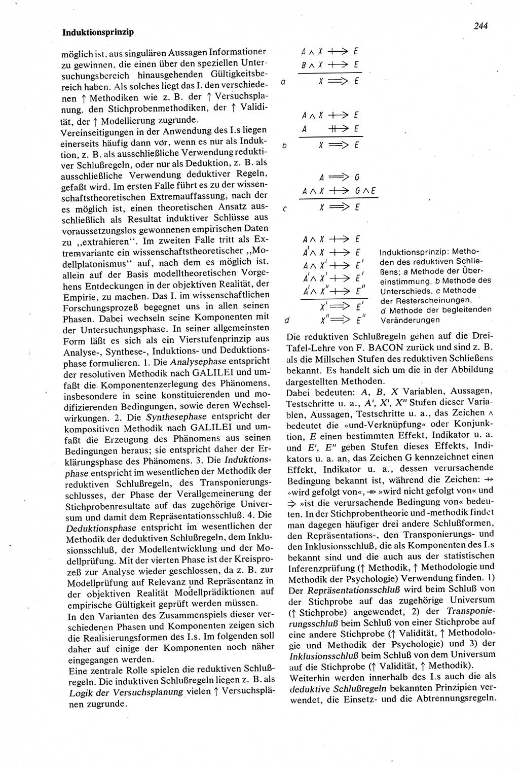 Wörterbuch der Psychologie [Deutsche Demokratische Republik (DDR)] 1976, Seite 244 (Wb. Psych. DDR 1976, S. 244)