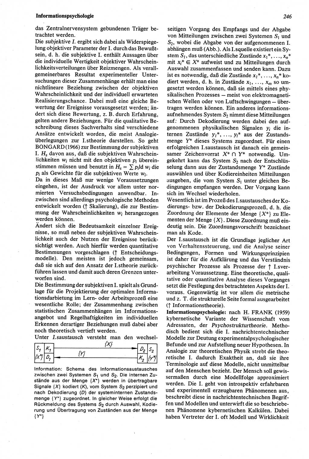 Wörterbuch der Psychologie [Deutsche Demokratische Republik (DDR)] 1976, Seite 246 (Wb. Psych. DDR 1976, S. 246)
