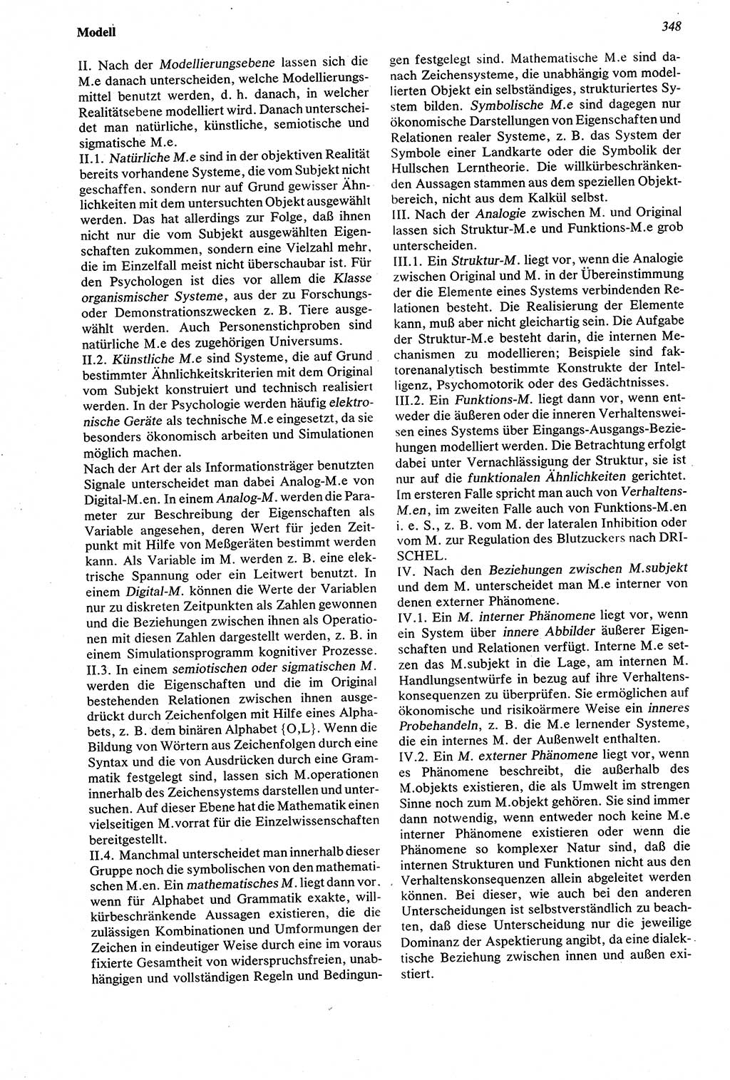 Wörterbuch der Psychologie [Deutsche Demokratische Republik (DDR)] 1976, Seite 348 (Wb. Psych. DDR 1976, S. 348)
