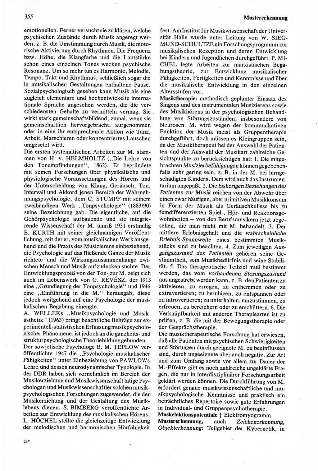Wörterbuch der Psychologie [Deutsche Demokratische Republik (DDR)] 1976, Seite 355 (Wb. Psych. DDR 1976, S. 355)