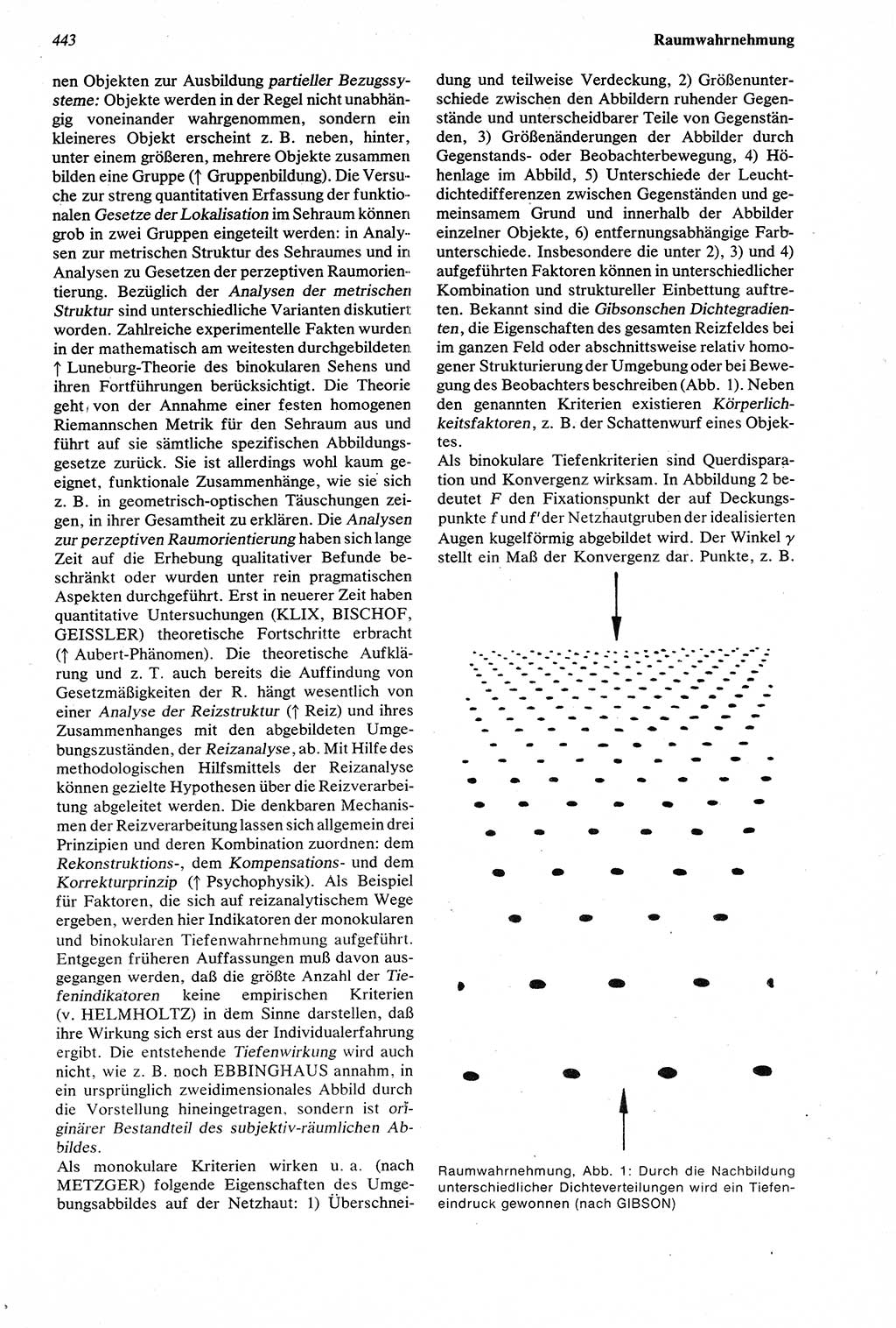 Wörterbuch der Psychologie [Deutsche Demokratische Republik (DDR)] 1976, Seite 443 (Wb. Psych. DDR 1976, S. 443)