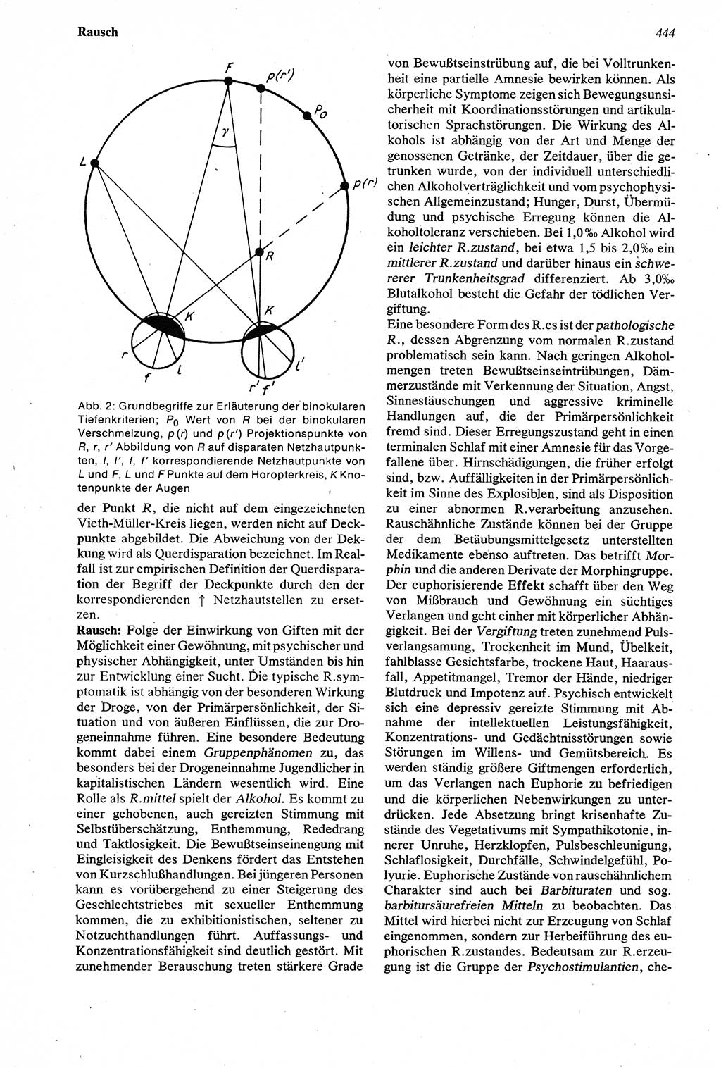 Wörterbuch der Psychologie [Deutsche Demokratische Republik (DDR)] 1976, Seite 444 (Wb. Psych. DDR 1976, S. 444)