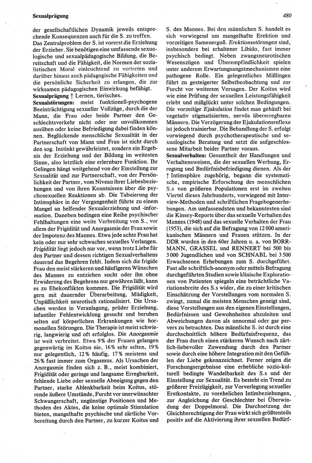 Wörterbuch der Psychologie [Deutsche Demokratische Republik (DDR)] 1976, Seite 480 (Wb. Psych. DDR 1976, S. 480)