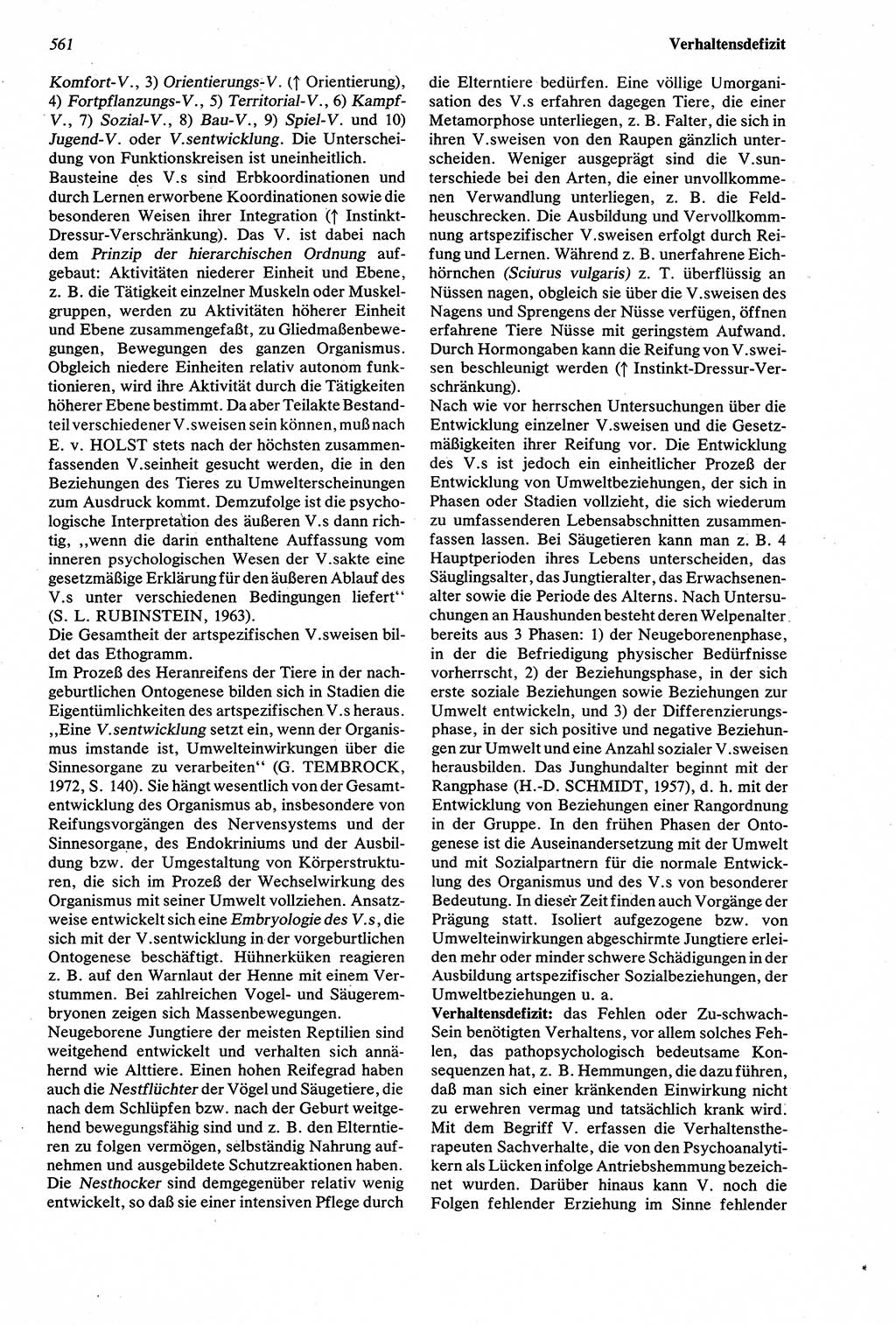 Wörterbuch der Psychologie [Deutsche Demokratische Republik (DDR)] 1976, Seite 561 (Wb. Psych. DDR 1976, S. 561)