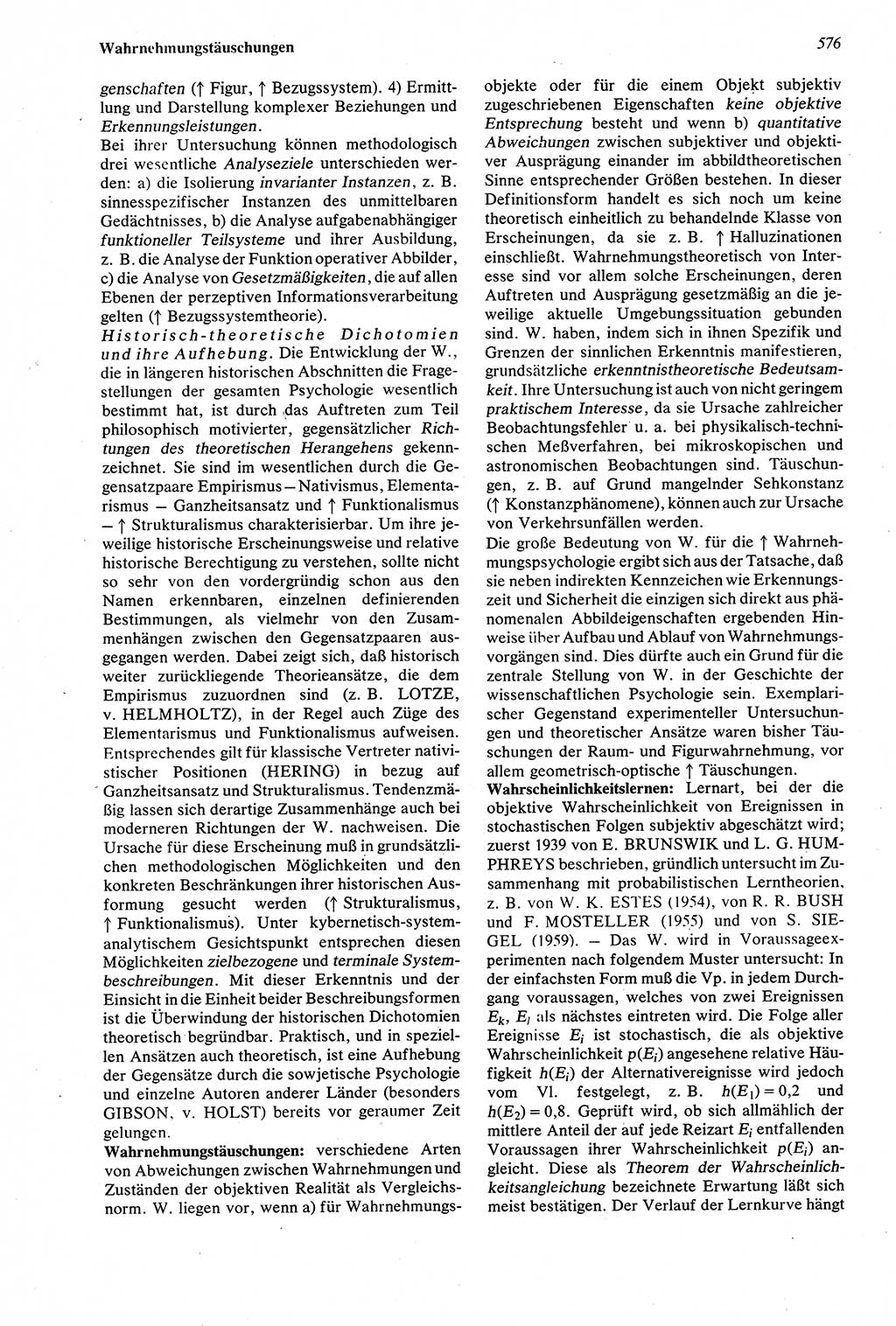Wörterbuch der Psychologie [Deutsche Demokratische Republik (DDR)] 1976, Seite 576 (Wb. Psych. DDR 1976, S. 576)