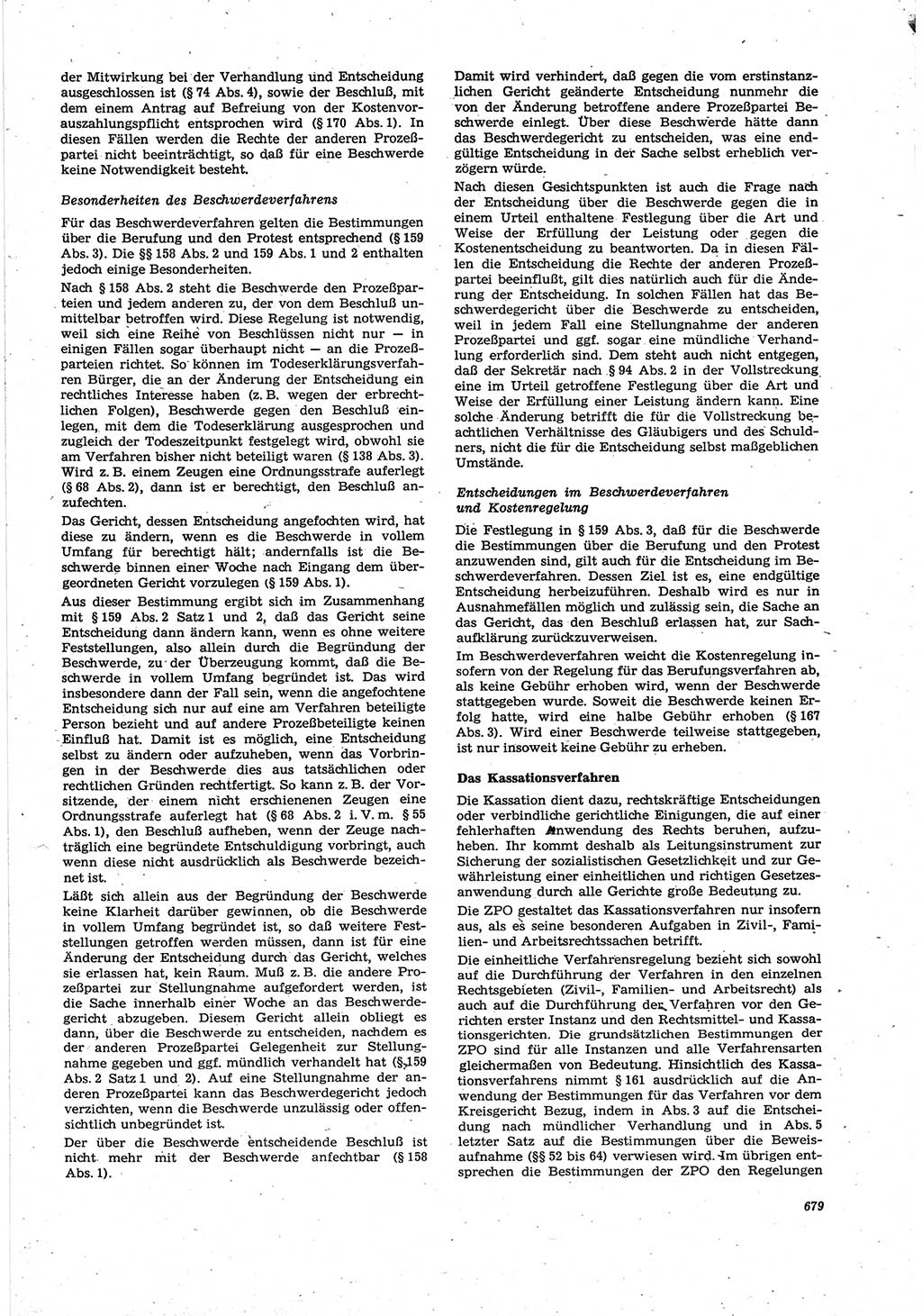 Neue Justiz (NJ), Zeitschrift für Recht und Rechtswissenschaft [Deutsche Demokratische Republik (DDR)], 30. Jahrgang 1976, Seite 679 (NJ DDR 1976, S. 679)