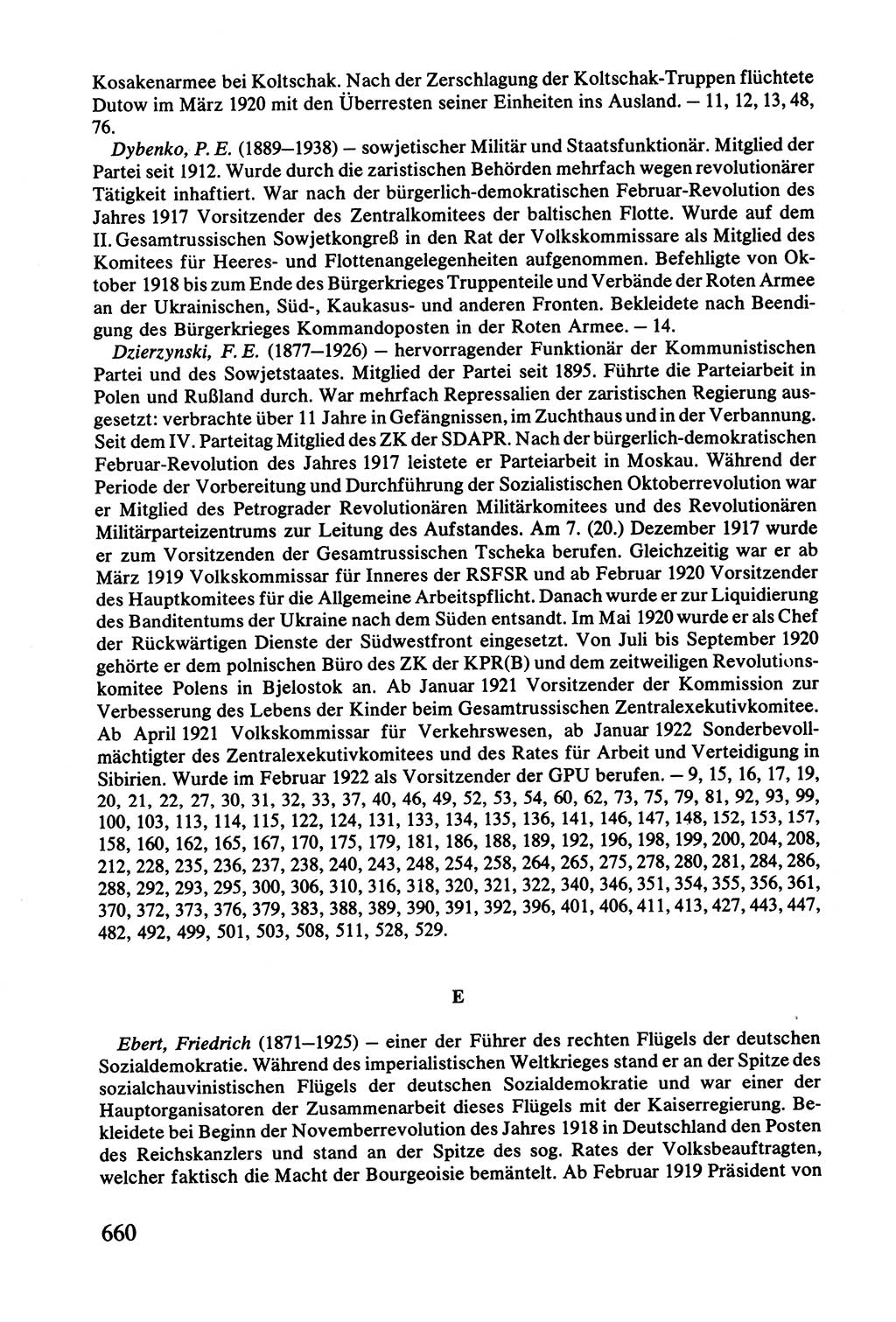 Lenin und die Gesamtrussische Tscheka, Dokumentensammlung, Ministerium für Staatssicherheit (MfS) [Deutsche Demokratische Republik (DDR)], Juristische Hochschule (JHS) Potsdam 1977, Seite 660 (Tscheka Dok. MfS DDR 1977, S. 660)