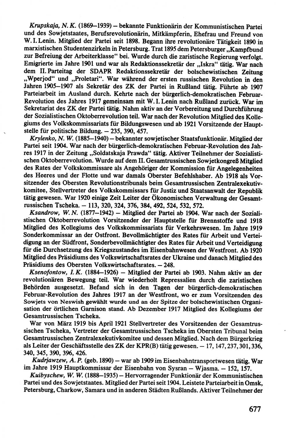 Lenin und die Gesamtrussische Tscheka, Dokumentensammlung, Ministerium für Staatssicherheit (MfS) [Deutsche Demokratische Republik (DDR)], Juristische Hochschule (JHS) Potsdam 1977, Seite 677 (Tscheka Dok. MfS DDR 1977, S. 677)