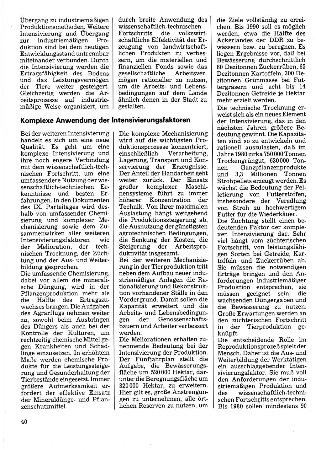 Neuer Weg (NW), Organ des Zentralkomitees (ZK) der SED (Sozialistische Einheitspartei Deutschlands) für Fragen des Parteilebens, 32. Jahrgang [Deutsche Demokratische Republik (DDR)] 1977, Seite 40 (NW ZK SED DDR 1977, S. 40)