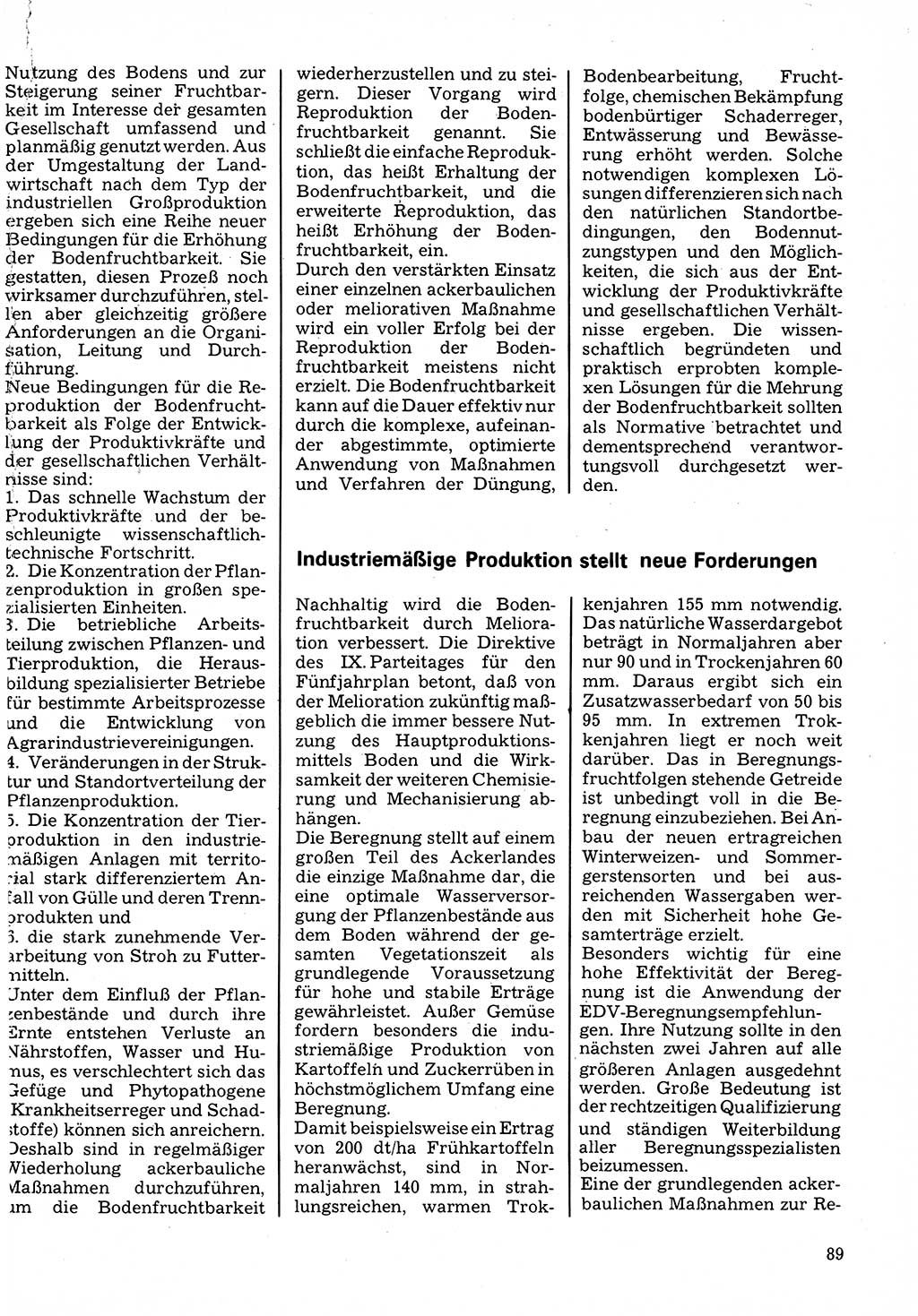 Neuer Weg (NW), Organ des Zentralkomitees (ZK) der SED (Sozialistische Einheitspartei Deutschlands) für Fragen des Parteilebens, 32. Jahrgang [Deutsche Demokratische Republik (DDR)] 1977, Seite 89 (NW ZK SED DDR 1977, S. 89)