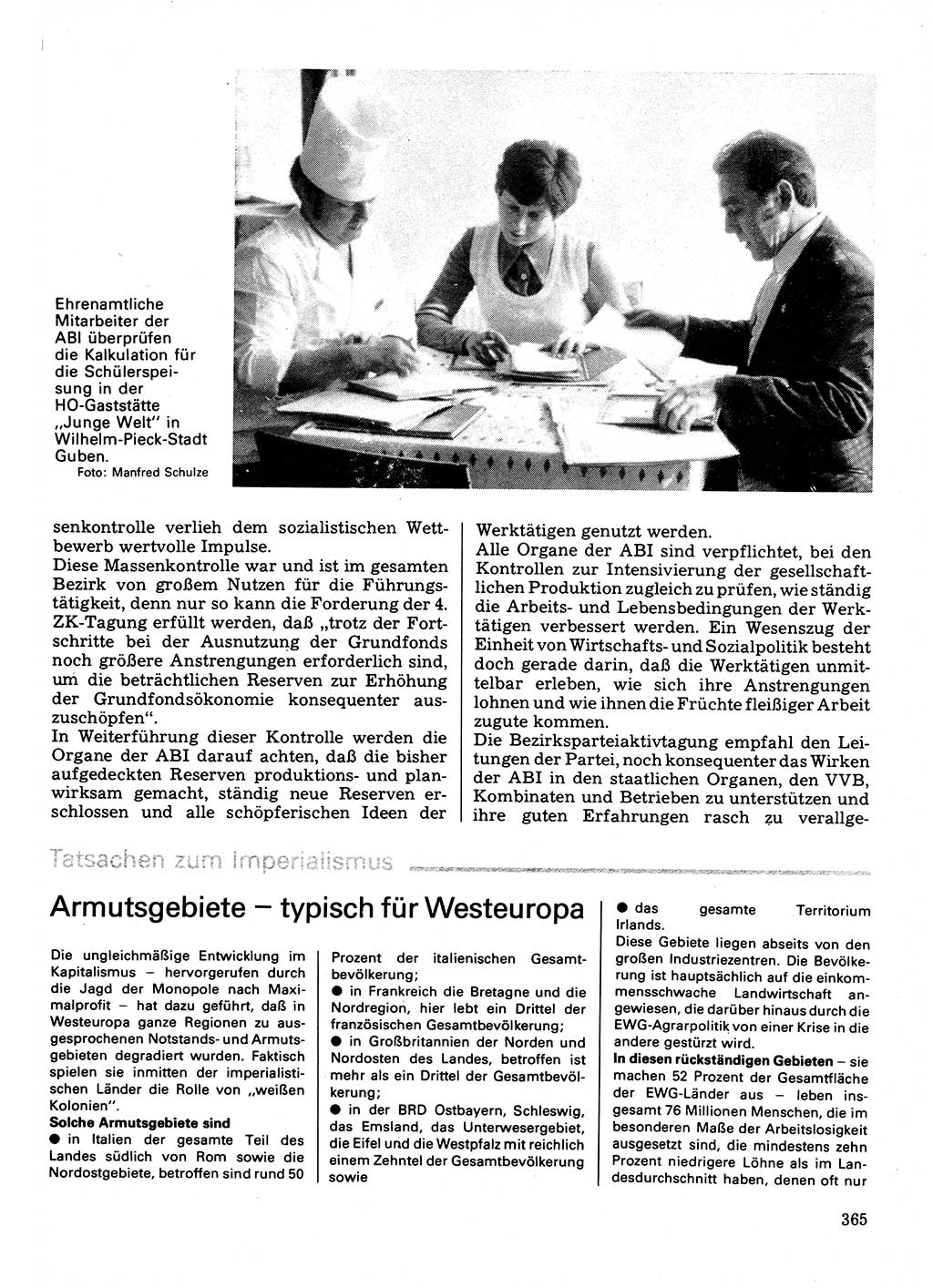 Neuer Weg (NW), Organ des Zentralkomitees (ZK) der SED (Sozialistische Einheitspartei Deutschlands) für Fragen des Parteilebens, 32. Jahrgang [Deutsche Demokratische Republik (DDR)] 1977, Seite 365 (NW ZK SED DDR 1977, S. 365)