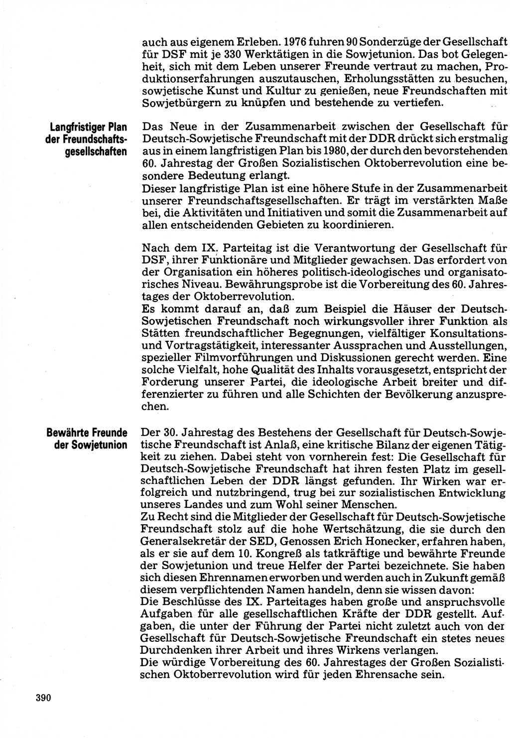 Neuer Weg (NW), Organ des Zentralkomitees (ZK) der SED (Sozialistische Einheitspartei Deutschlands) für Fragen des Parteilebens, 32. Jahrgang [Deutsche Demokratische Republik (DDR)] 1977, Seite 390 (NW ZK SED DDR 1977, S. 390)