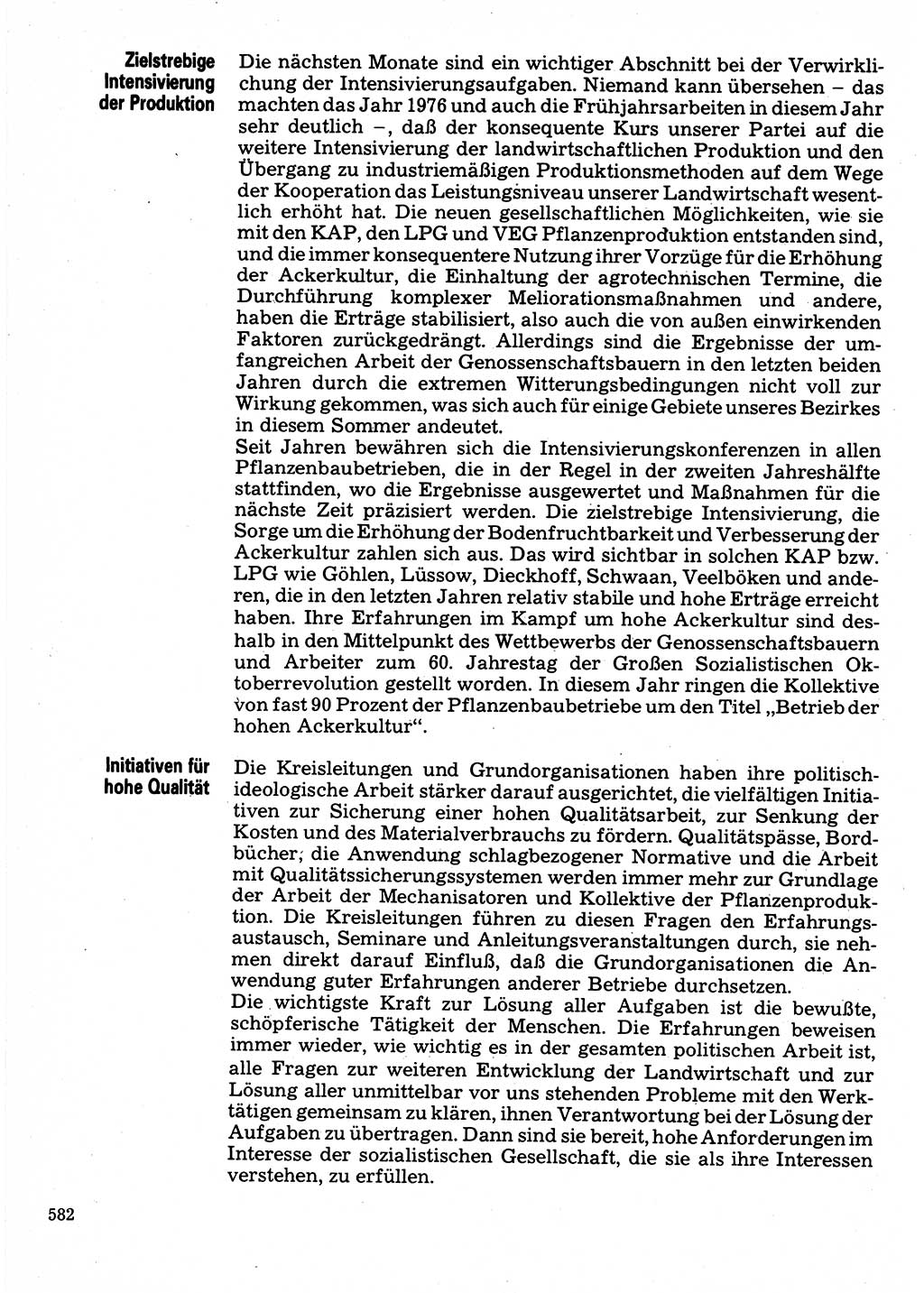 Neuer Weg (NW), Organ des Zentralkomitees (ZK) der SED (Sozialistische Einheitspartei Deutschlands) für Fragen des Parteilebens, 32. Jahrgang [Deutsche Demokratische Republik (DDR)] 1977, Seite 582 (NW ZK SED DDR 1977, S. 582)