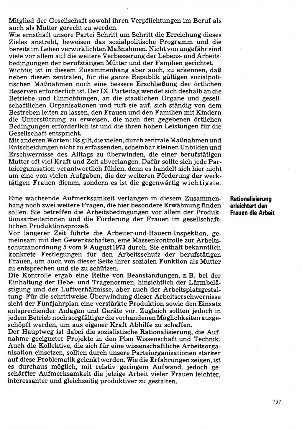 Neuer Weg (NW), Organ des Zentralkomitees (ZK) der SED (Sozialistische Einheitspartei Deutschlands) für Fragen des Parteilebens, 32. Jahrgang [Deutsche Demokratische Republik (DDR)] 1977, Seite 757 (NW ZK SED DDR 1977, S. 757)