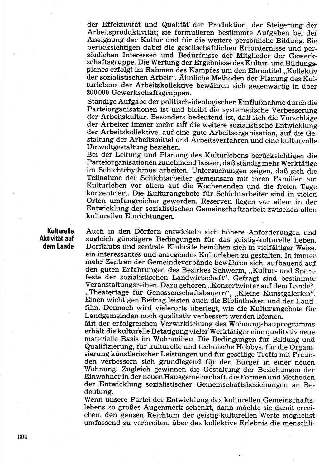 Neuer Weg (NW), Organ des Zentralkomitees (ZK) der SED (Sozialistische Einheitspartei Deutschlands) für Fragen des Parteilebens, 32. Jahrgang [Deutsche Demokratische Republik (DDR)] 1977, Seite 804 (NW ZK SED DDR 1977, S. 804)