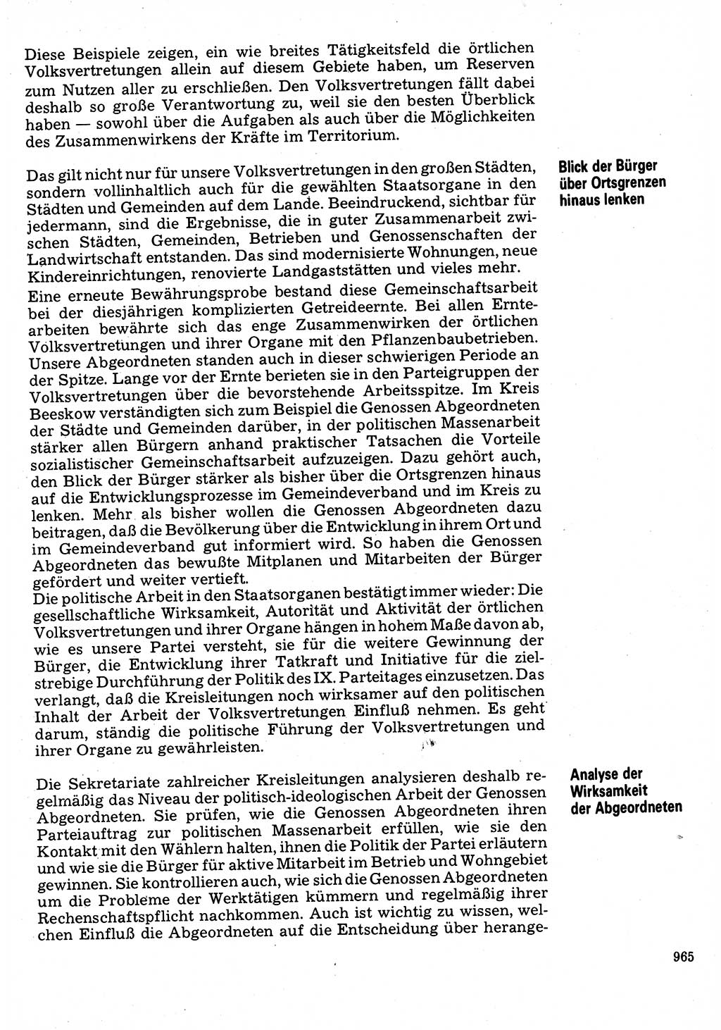 Neuer Weg (NW), Organ des Zentralkomitees (ZK) der SED (Sozialistische Einheitspartei Deutschlands) für Fragen des Parteilebens, 32. Jahrgang [Deutsche Demokratische Republik (DDR)] 1977, Seite 965 (NW ZK SED DDR 1977, S. 965)