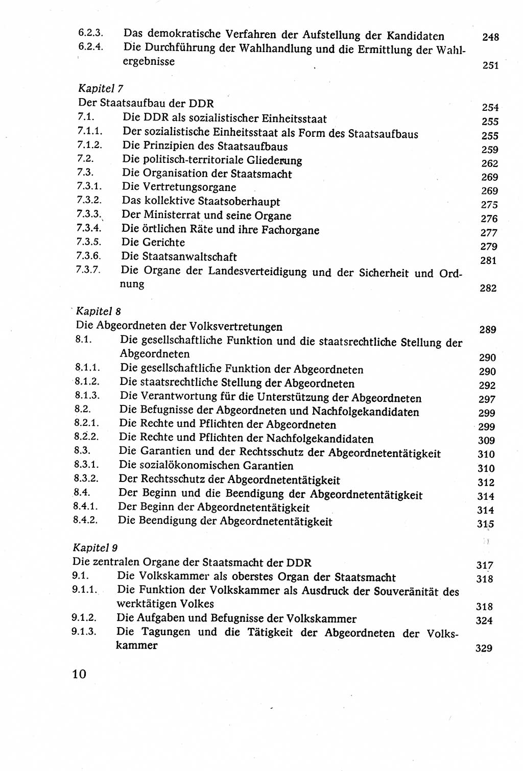 Staatsrecht der DDR (Deutsche Demokratische Republik), Lehrbuch 1977, Seite 10 (St.-R. DDR Lb. 1977, S. 10)
