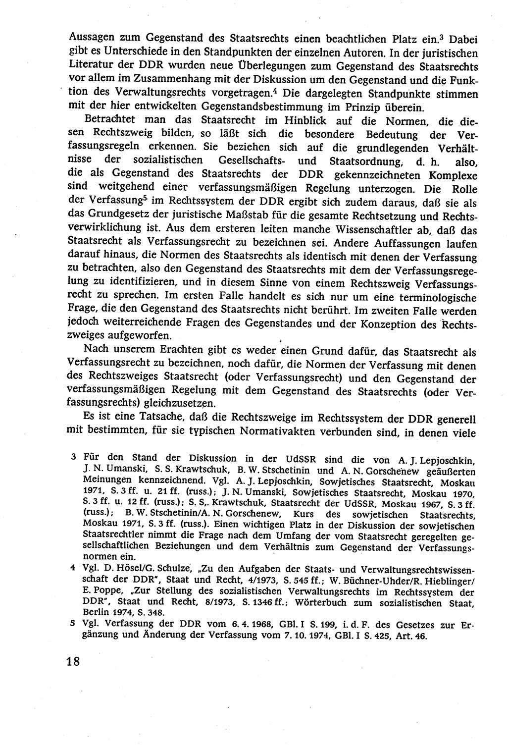 Staatsrecht der DDR (Deutsche Demokratische Republik), Lehrbuch 1977, Seite 18 (St.-R. DDR Lb. 1977, S. 18)