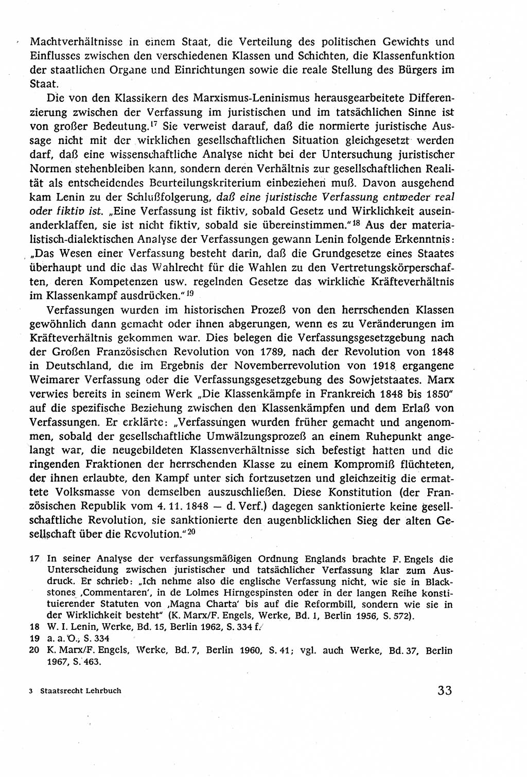 Staatsrecht der DDR (Deutsche Demokratische Republik), Lehrbuch 1977, Seite 33 (St.-R. DDR Lb. 1977, S. 33)