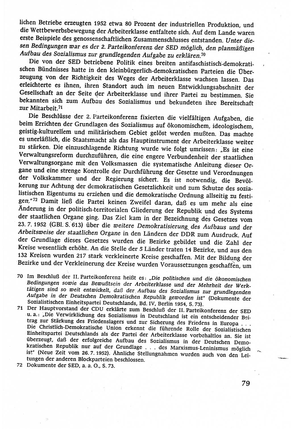 Staatsrecht der DDR (Deutsche Demokratische Republik), Lehrbuch 1977, Seite 79 (St.-R. DDR Lb. 1977, S. 79)