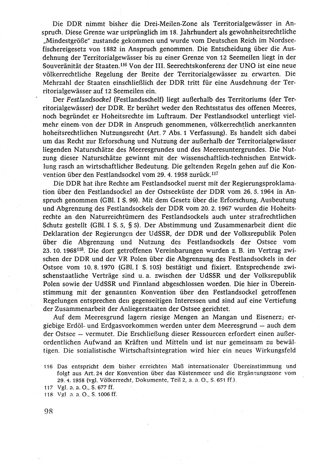 Staatsrecht der DDR (Deutsche Demokratische Republik), Lehrbuch 1977, Seite 98 (St.-R. DDR Lb. 1977, S. 98)
