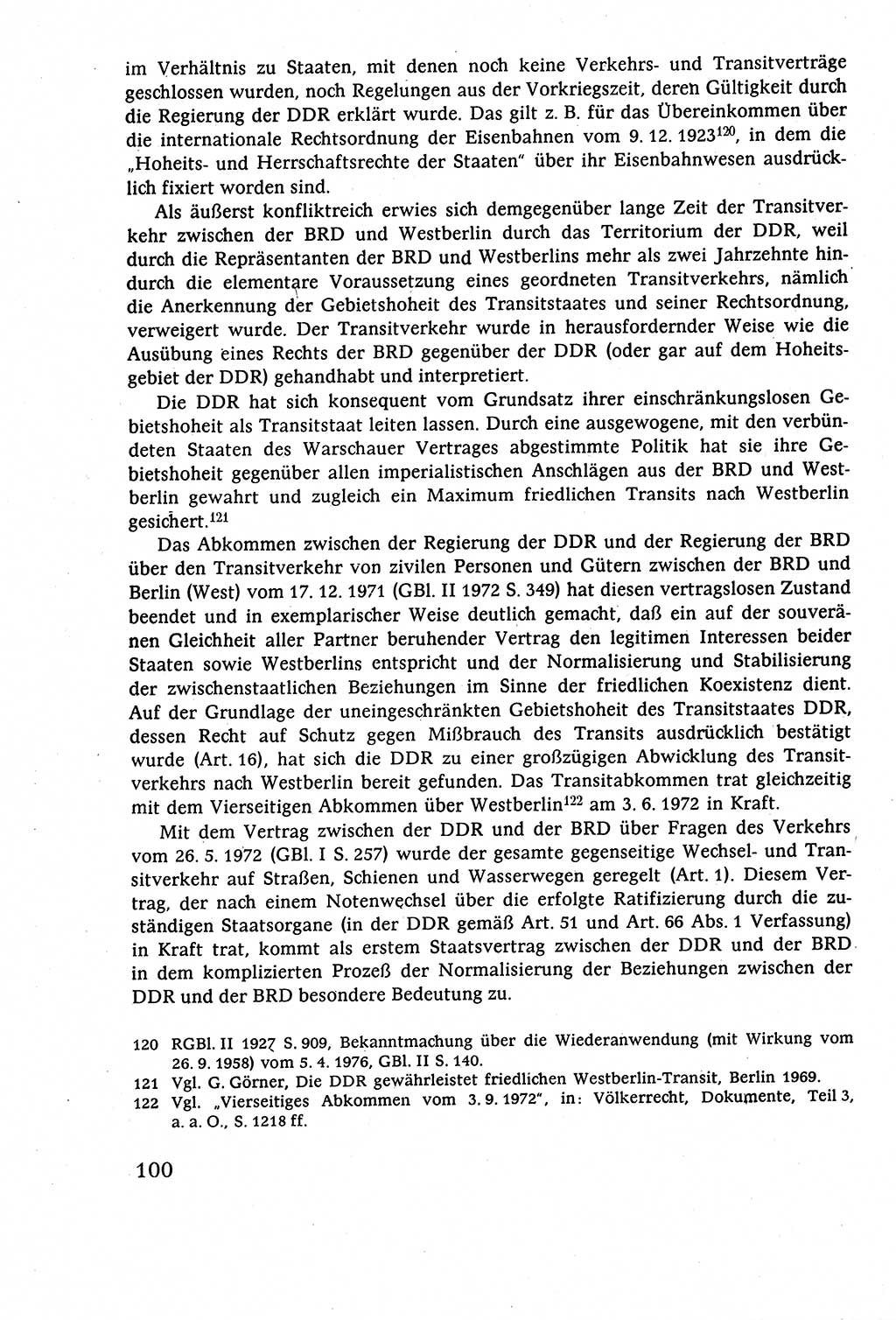 Staatsrecht der DDR (Deutsche Demokratische Republik), Lehrbuch 1977, Seite 100 (St.-R. DDR Lb. 1977, S. 100)