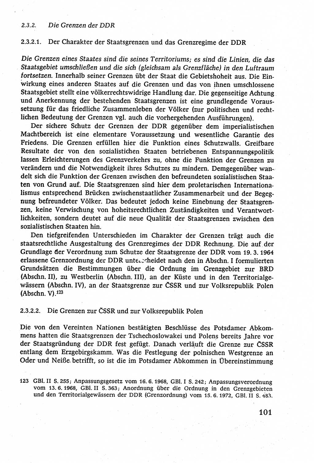Staatsrecht der DDR (Deutsche Demokratische Republik), Lehrbuch 1977, Seite 101 (St.-R. DDR Lb. 1977, S. 101)