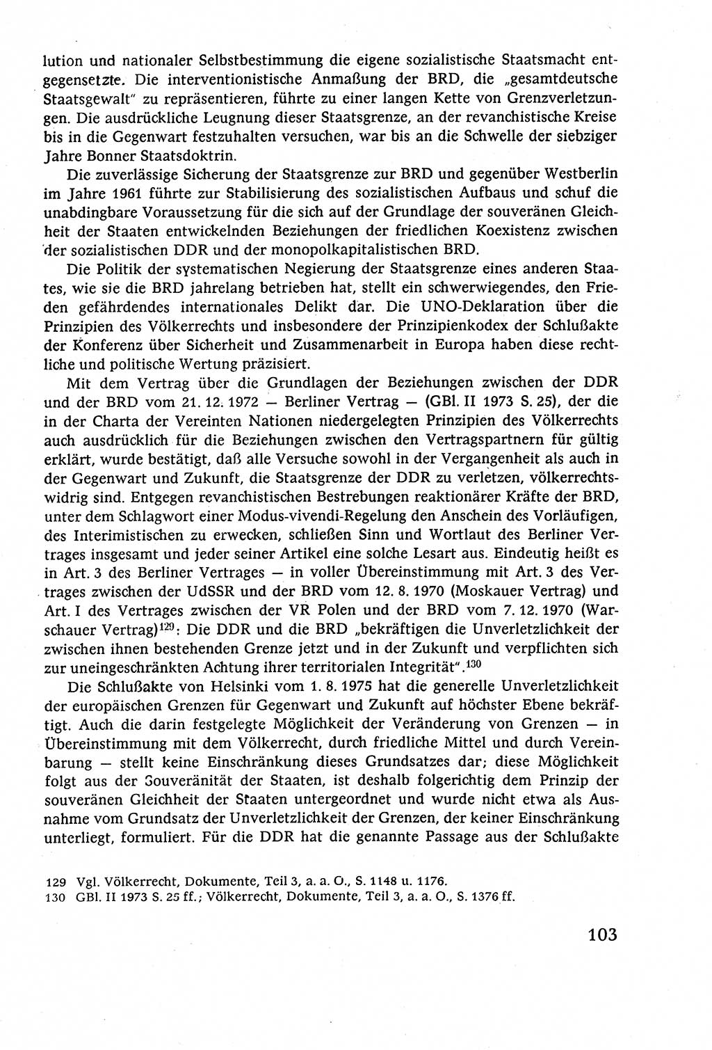 Staatsrecht der DDR (Deutsche Demokratische Republik), Lehrbuch 1977, Seite 103 (St.-R. DDR Lb. 1977, S. 103)