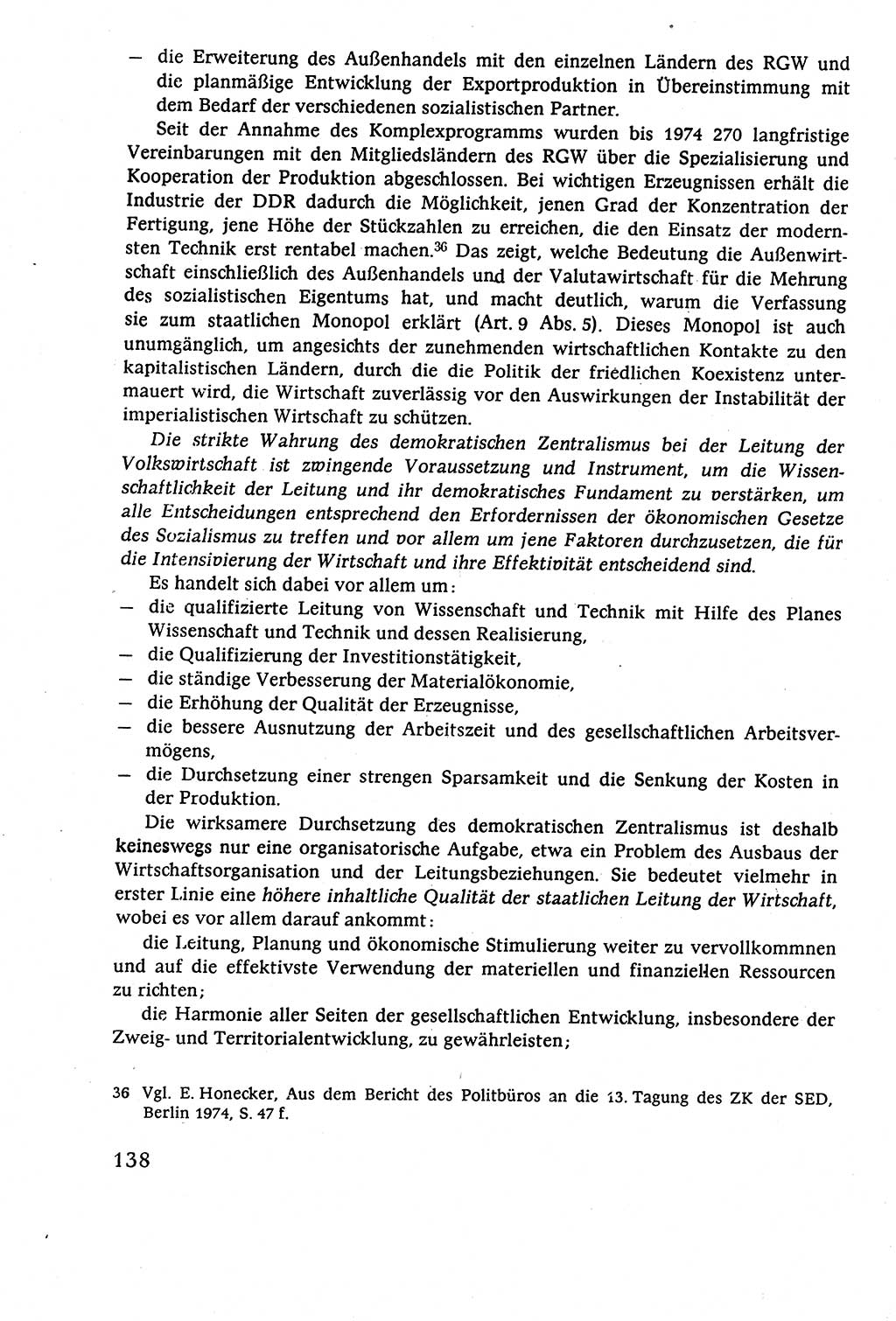Staatsrecht der DDR (Deutsche Demokratische Republik), Lehrbuch 1977, Seite 138 (St.-R. DDR Lb. 1977, S. 138)