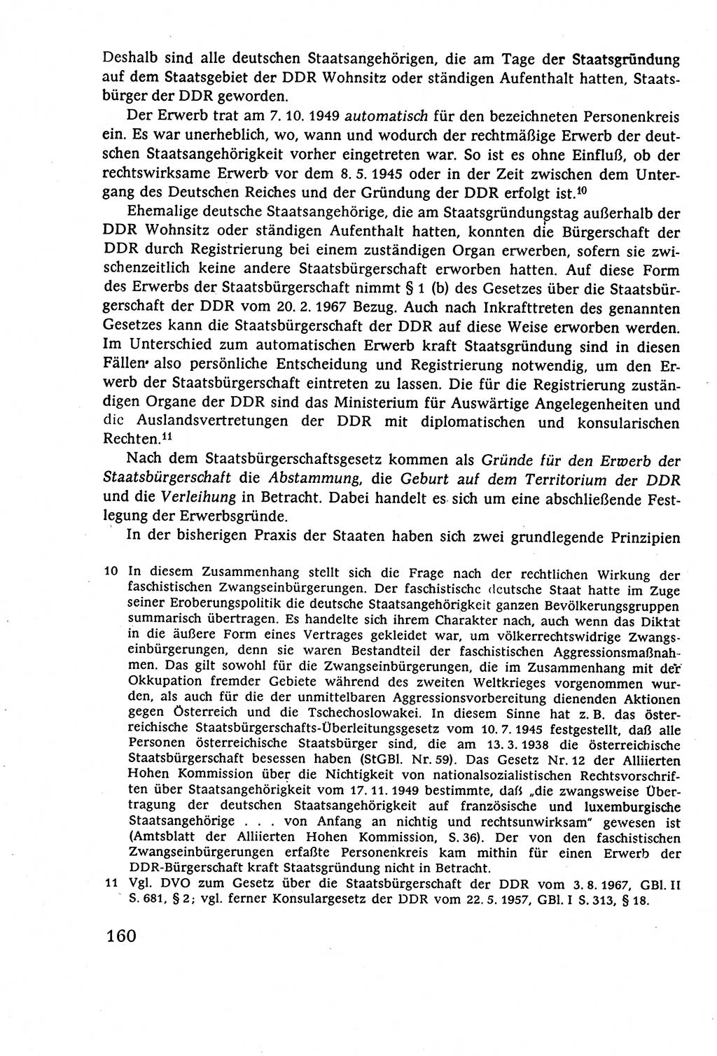 Staatsrecht der DDR (Deutsche Demokratische Republik), Lehrbuch 1977, Seite 160 (St.-R. DDR Lb. 1977, S. 160)
