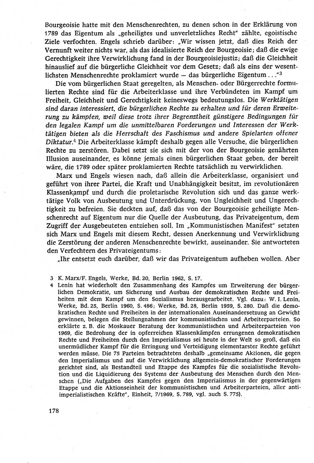 Staatsrecht der DDR (Deutsche Demokratische Republik), Lehrbuch 1977, Seite 178 (St.-R. DDR Lb. 1977, S. 178)