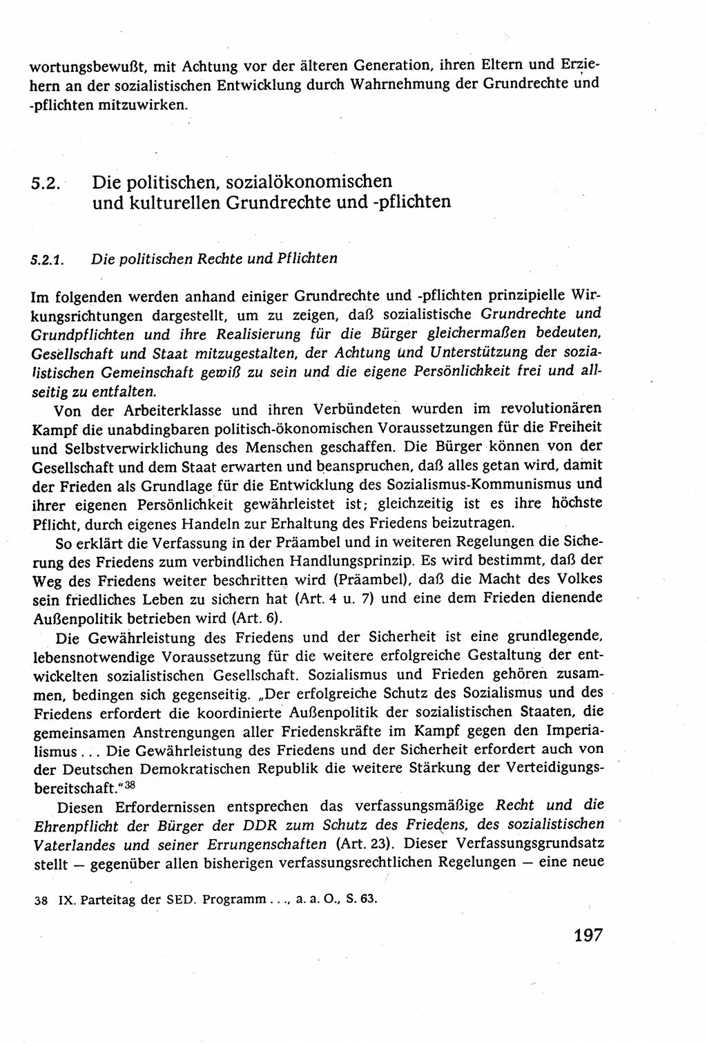 Staatsrecht der DDR (Deutsche Demokratische Republik), Lehrbuch 1977, Seite 197 (St.-R. DDR Lb. 1977, S. 197)