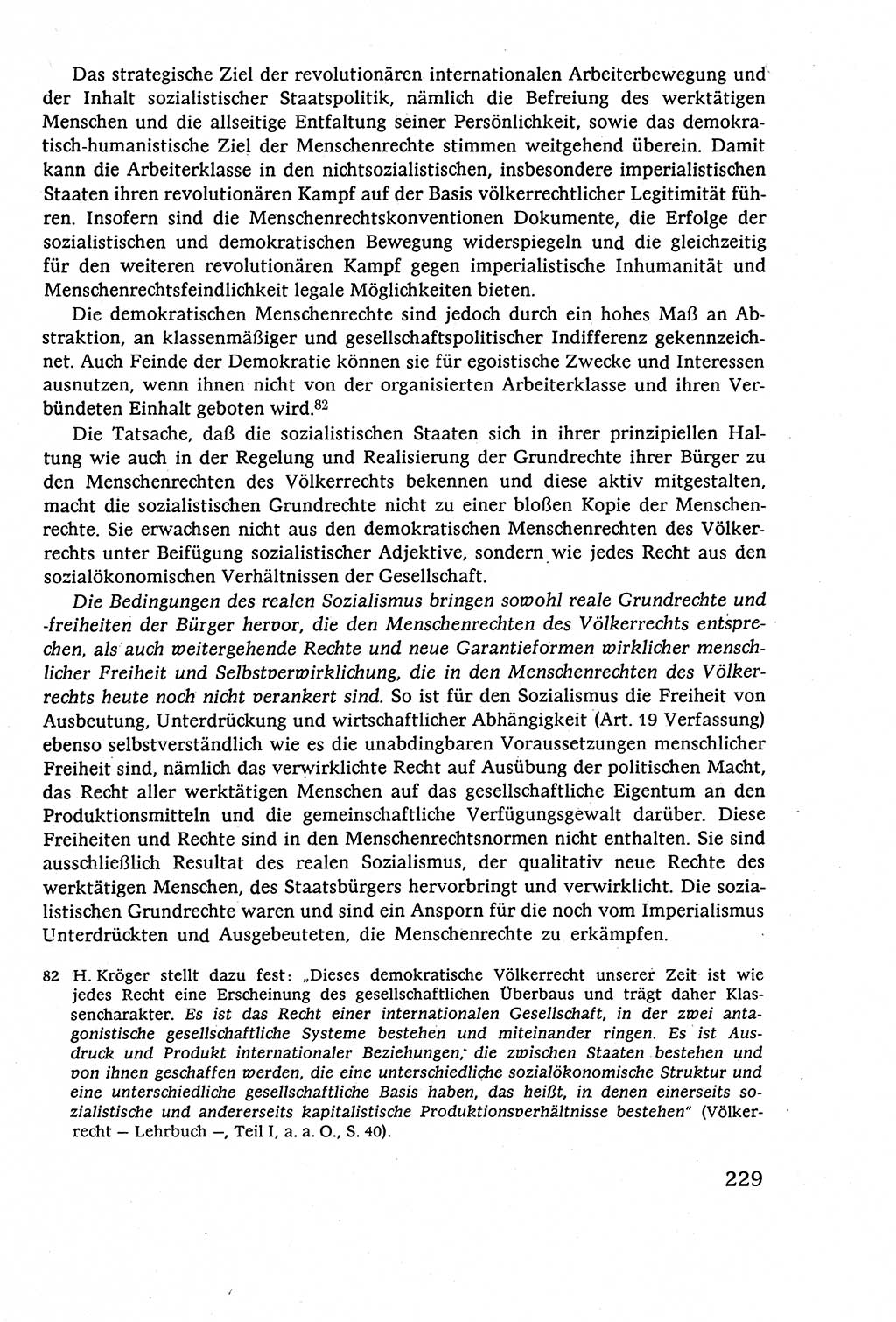 Staatsrecht der DDR (Deutsche Demokratische Republik), Lehrbuch 1977, Seite 229 (St.-R. DDR Lb. 1977, S. 229)