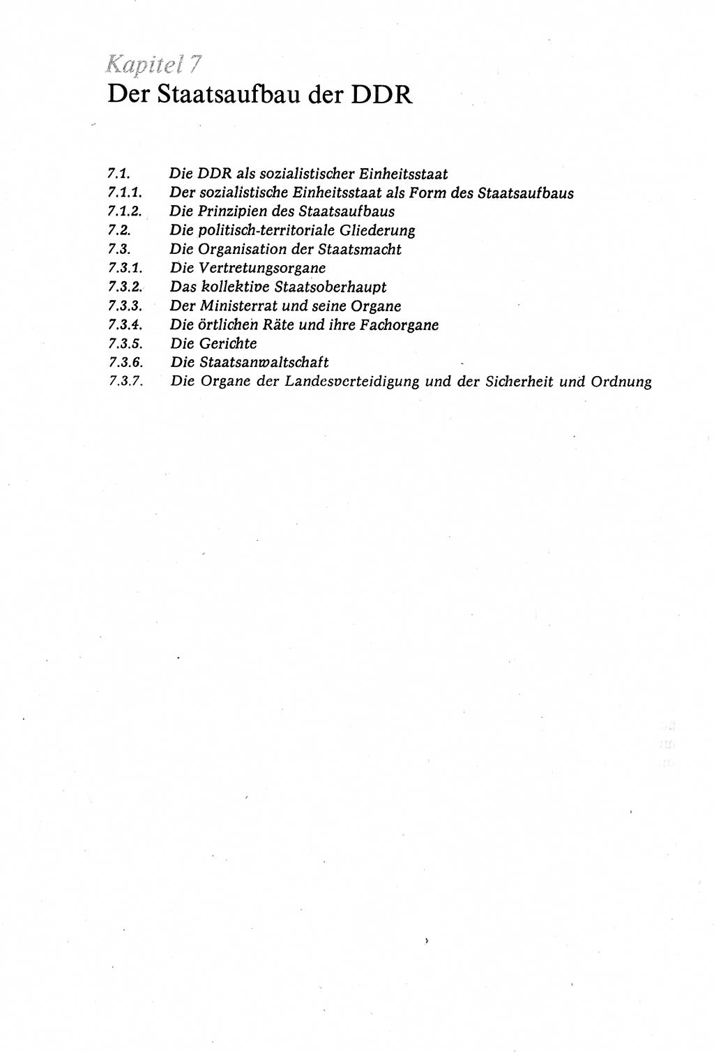 Staatsrecht der DDR (Deutsche Demokratische Republik), Lehrbuch 1977, Seite 254 (St.-R. DDR Lb. 1977, S. 254)