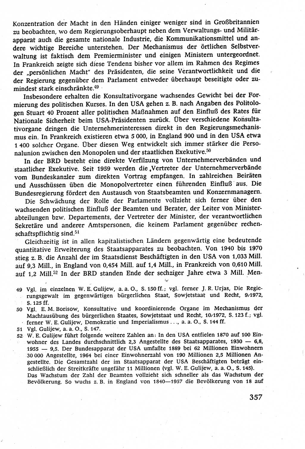 Staatsrecht der DDR (Deutsche Demokratische Republik), Lehrbuch 1977, Seite 357 (St.-R. DDR Lb. 1977, S. 357)