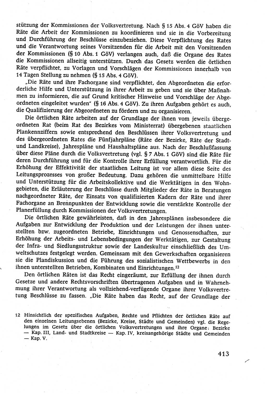 Staatsrecht der DDR (Deutsche Demokratische Republik), Lehrbuch 1977, Seite 413 (St.-R. DDR Lb. 1977, S. 413)