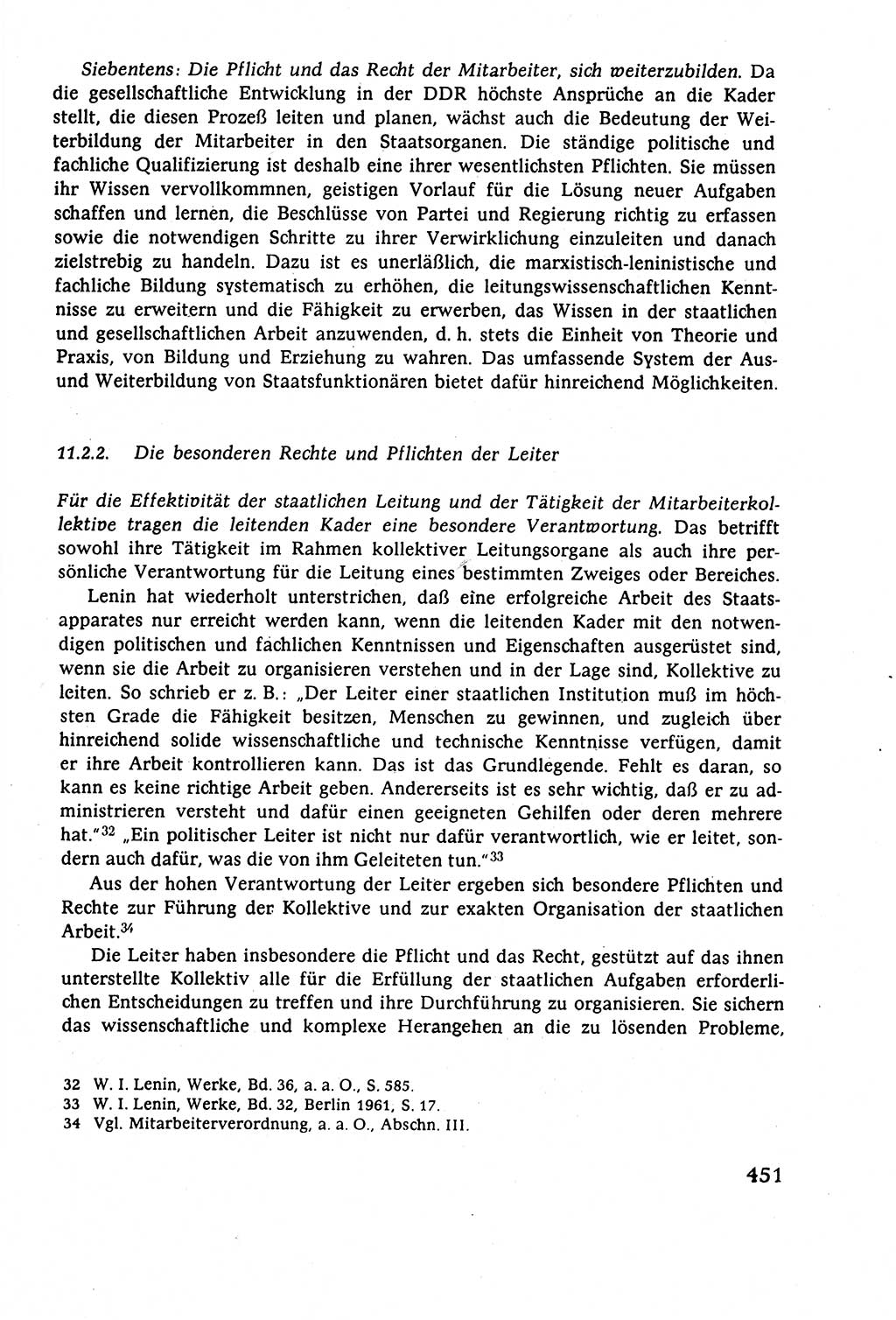 Staatsrecht der DDR (Deutsche Demokratische Republik), Lehrbuch 1977, Seite 451 (St.-R. DDR Lb. 1977, S. 451)