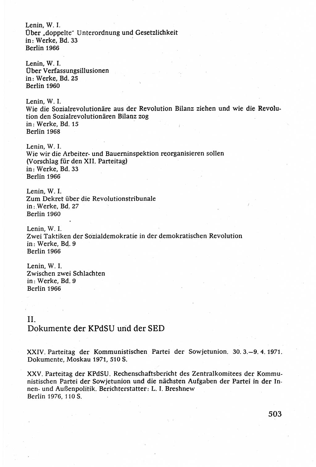 Staatsrecht der DDR (Deutsche Demokratische Republik), Lehrbuch 1977, Seite 503 (St.-R. DDR Lb. 1977, S. 503)