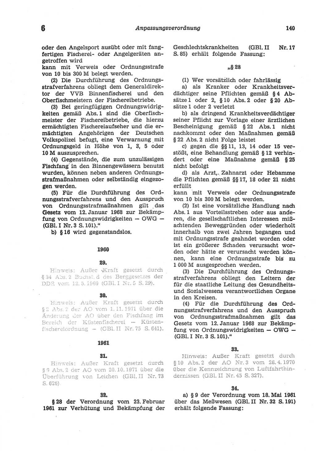 Strafgesetzbuch (StGB) der Deutschen Demokratischen Republik (DDR) und angrenzende Gesetze und Bestimmungen 1977, Seite 140 (StGB DDR Ges. Best. 1977, S. 140)