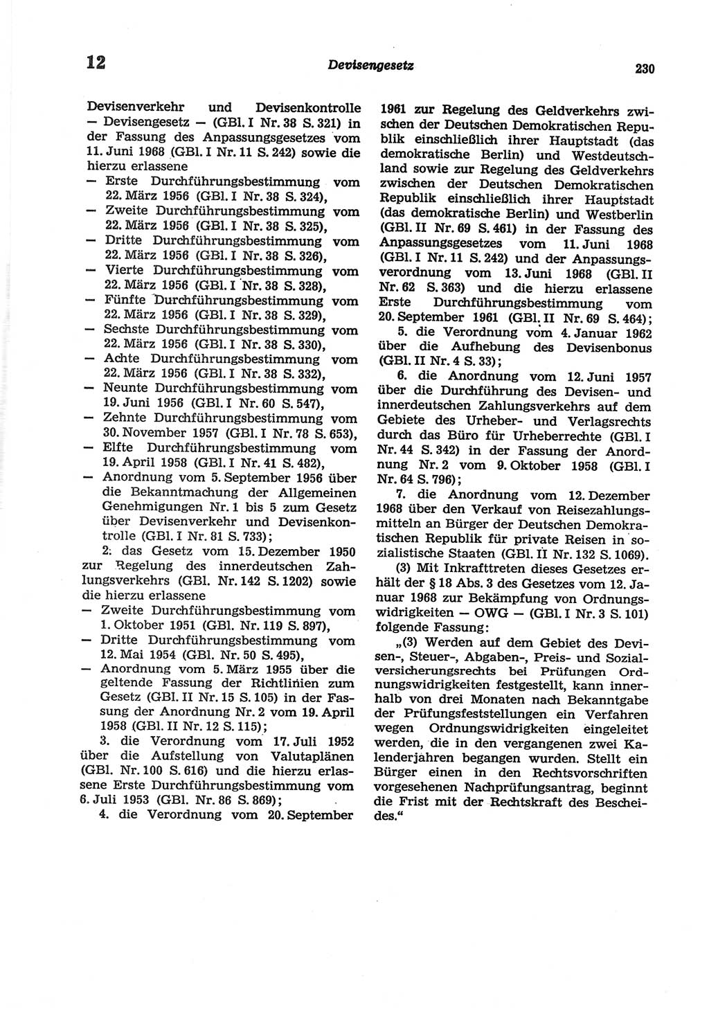 Strafgesetzbuch (StGB) der Deutschen Demokratischen Republik (DDR) und angrenzende Gesetze und Bestimmungen 1977, Seite 230 (StGB DDR Ges. Best. 1977, S. 230)
